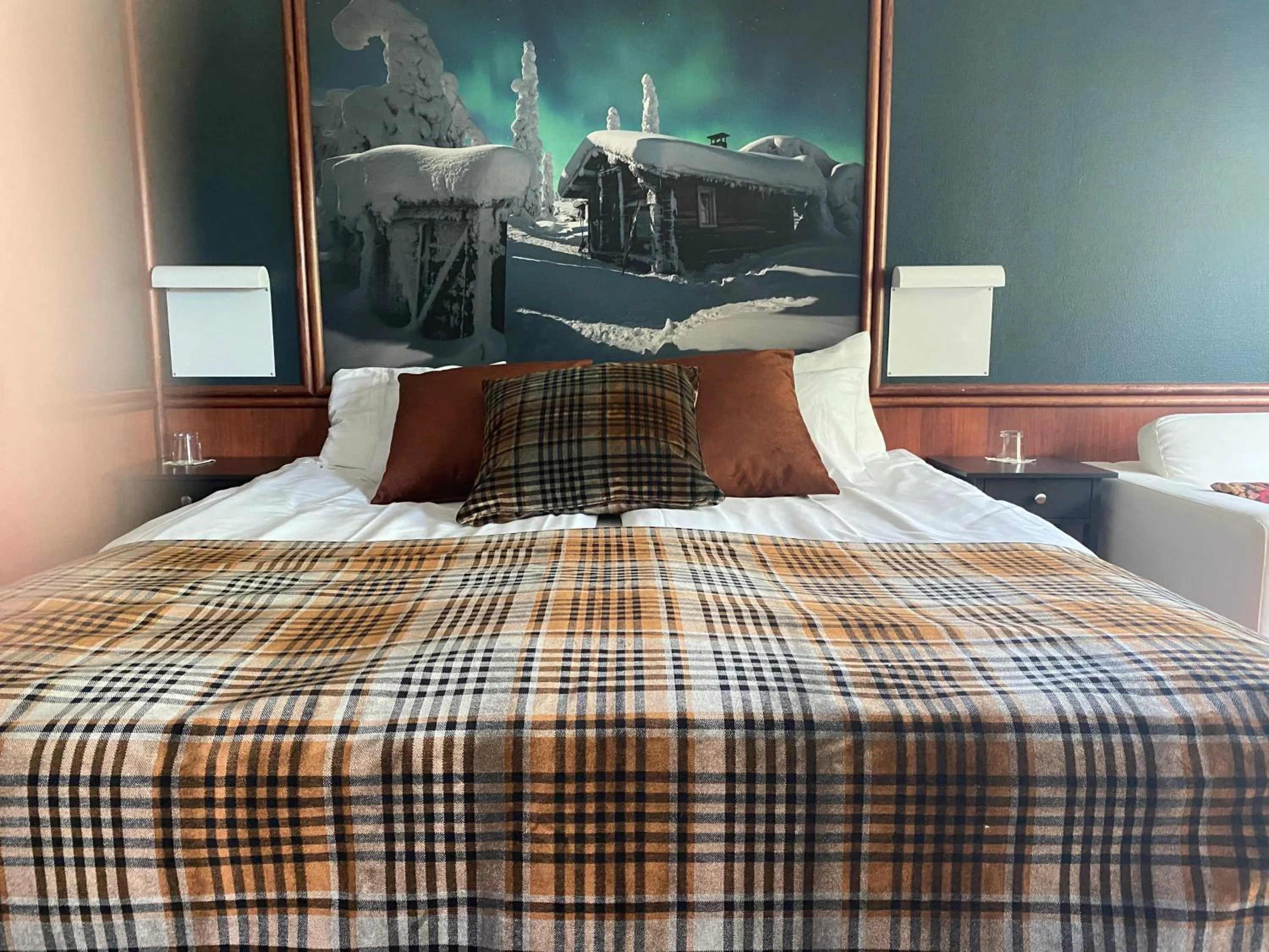 Bed in Hotel Royal Ruka