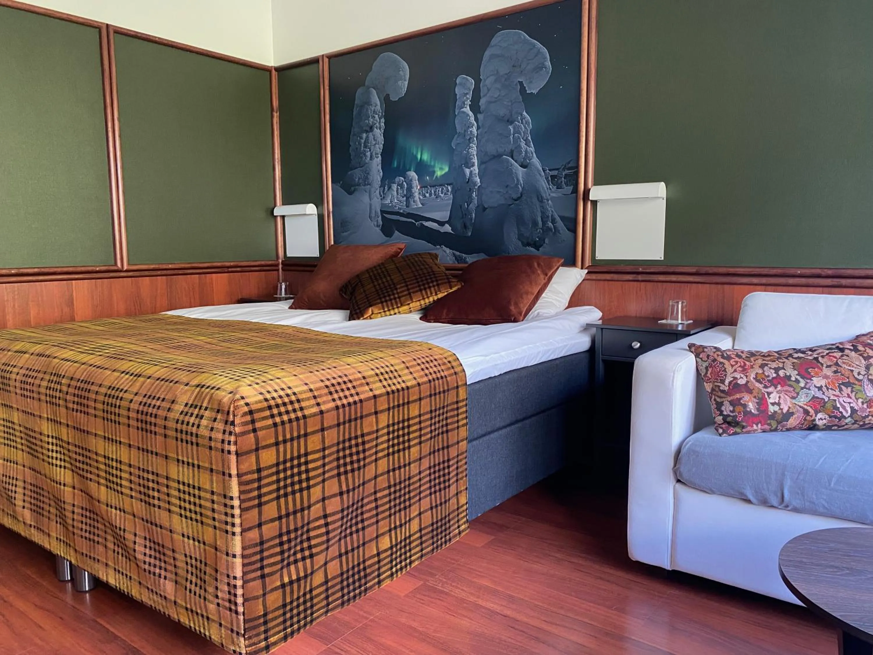 Bed in Hotel Royal Ruka