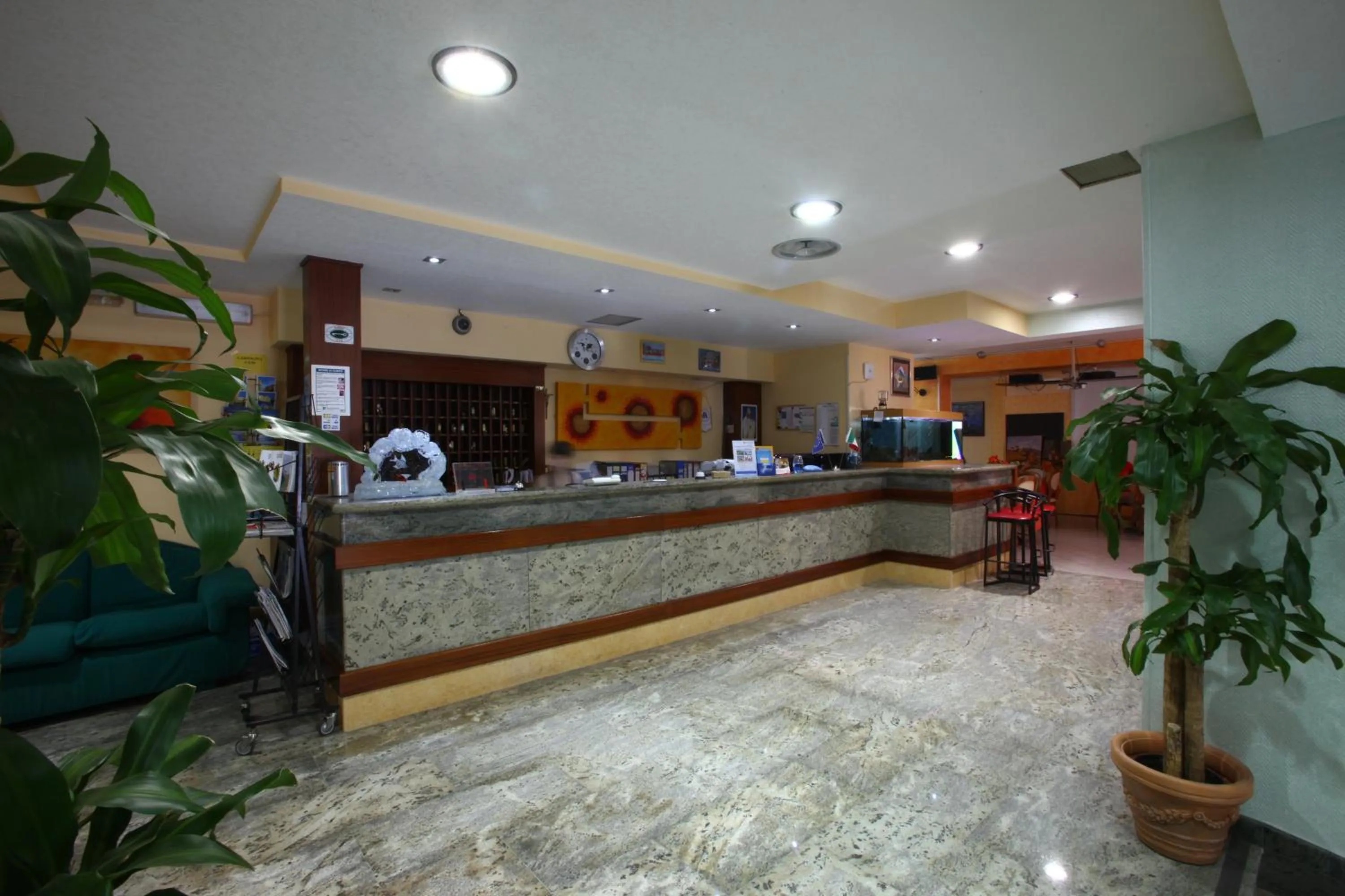 Lobby or reception in Hotel Acquario