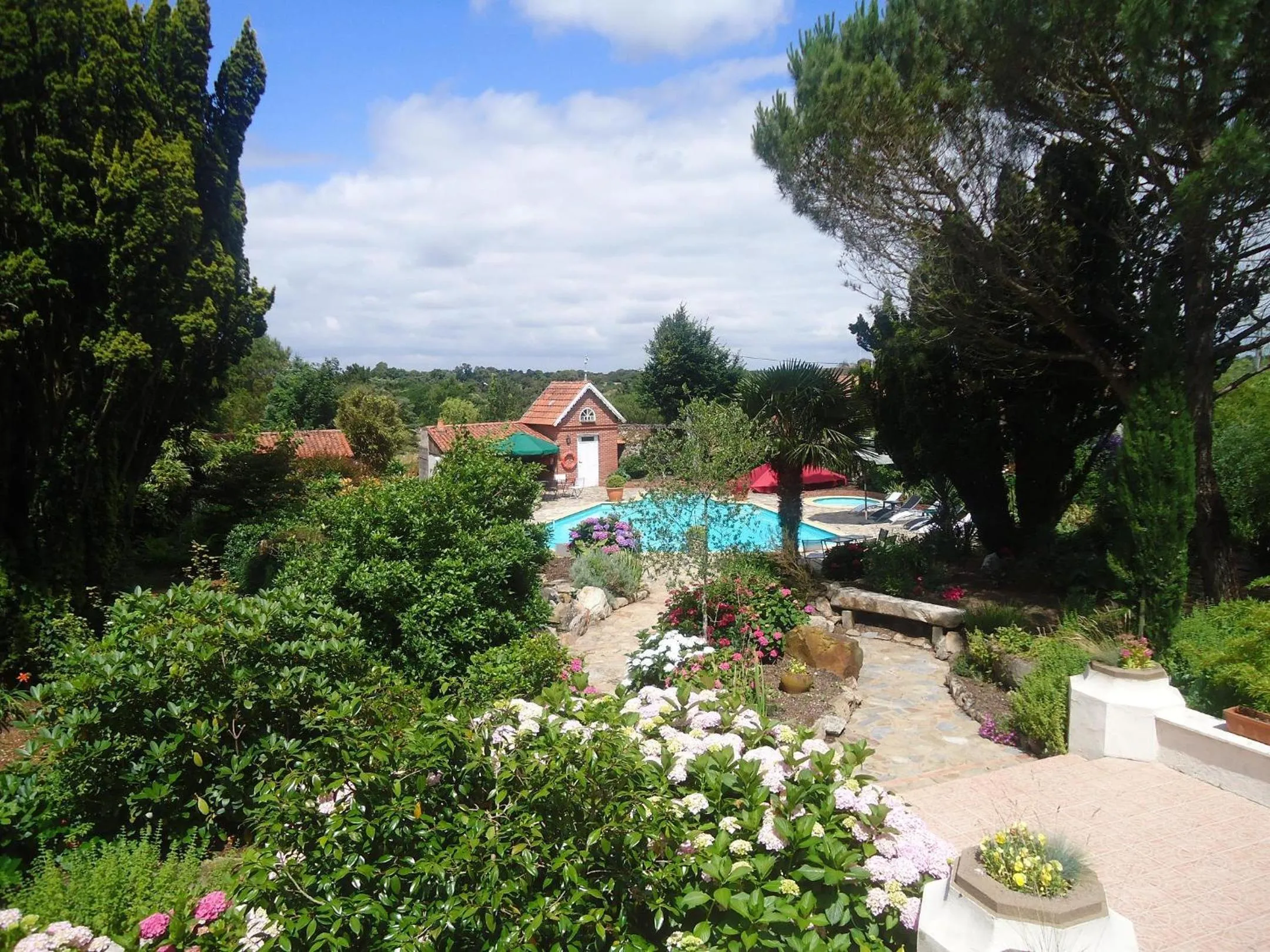 Swimming pool in Hôtel De La Barbacane