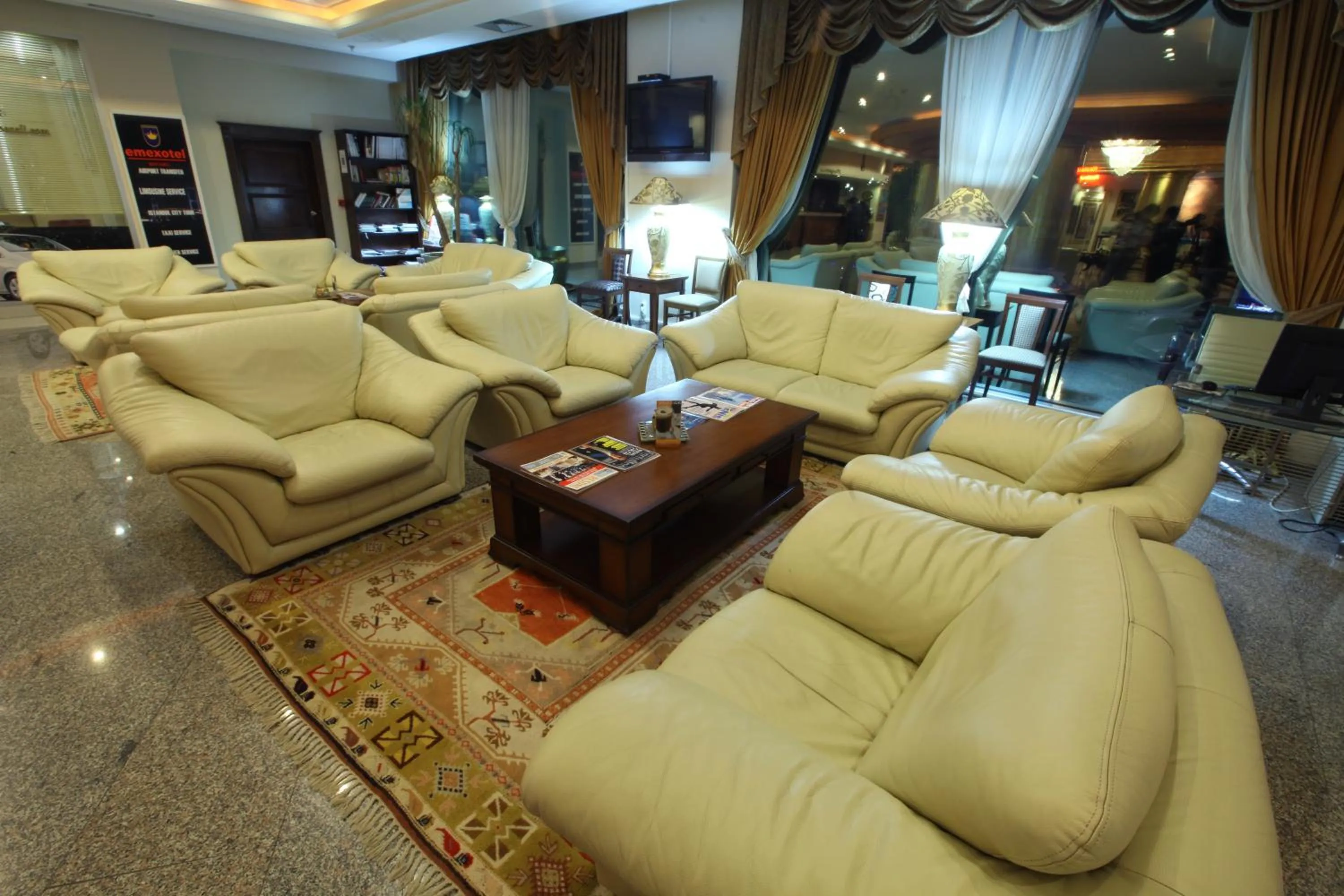 Lobby or reception in EmexOtel Kocaeli