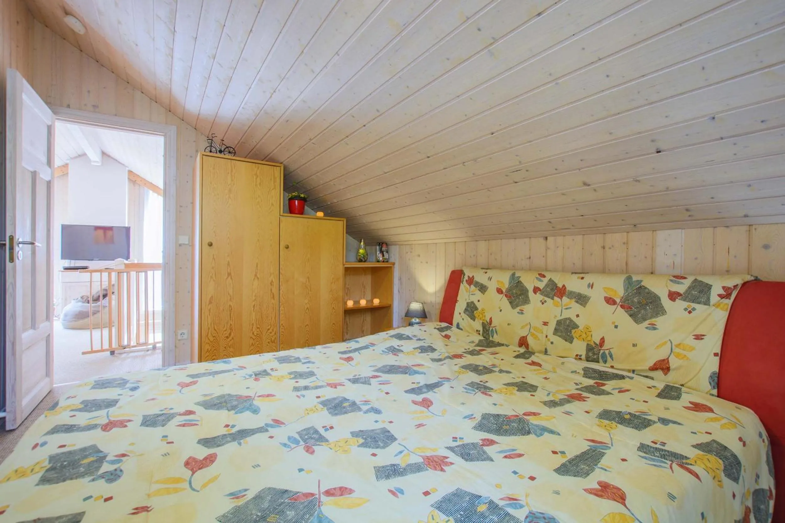 Bedroom, Bed in Ferienhaus Seepferdchen