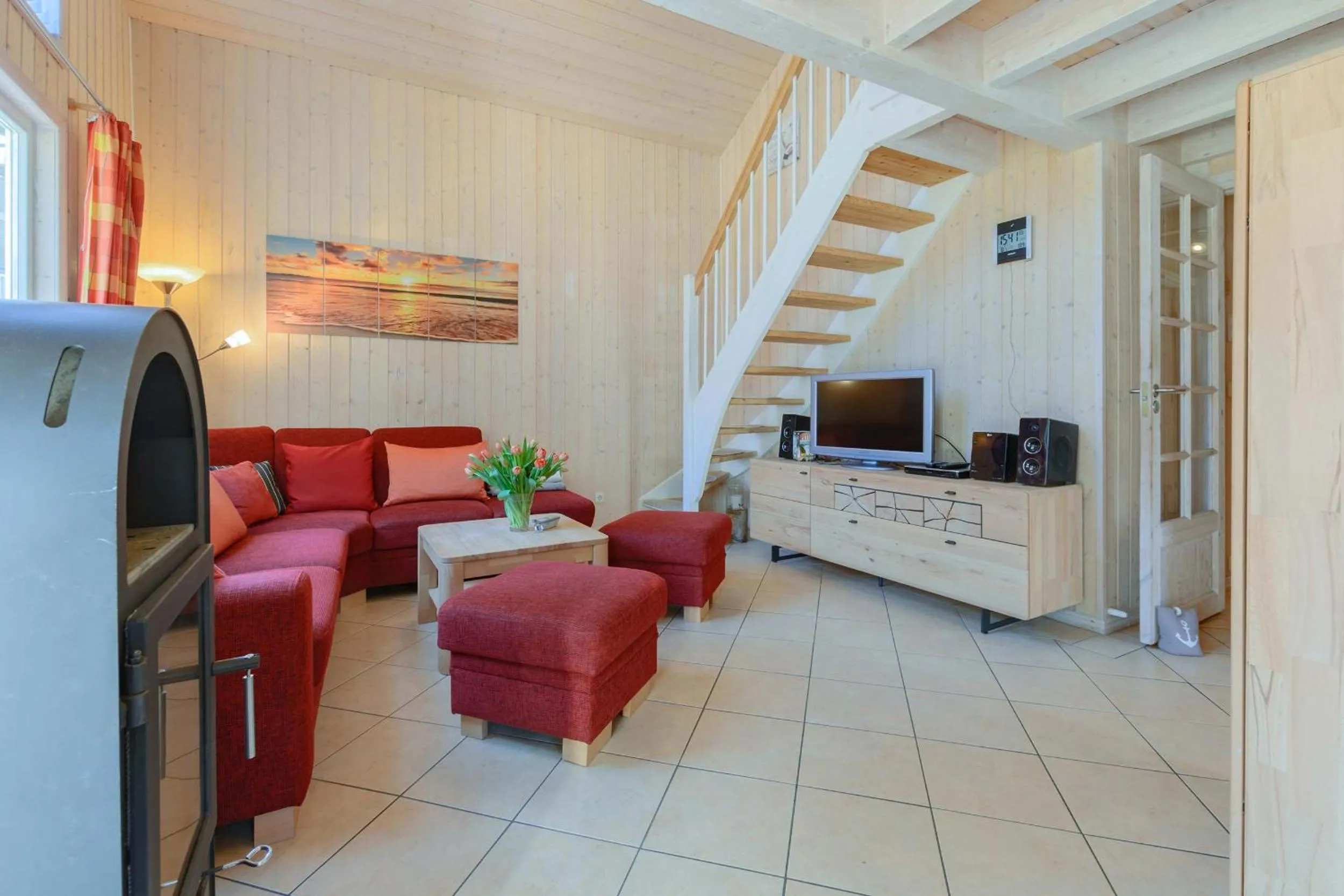 TV and multimedia in Ferienhaus Seepferdchen