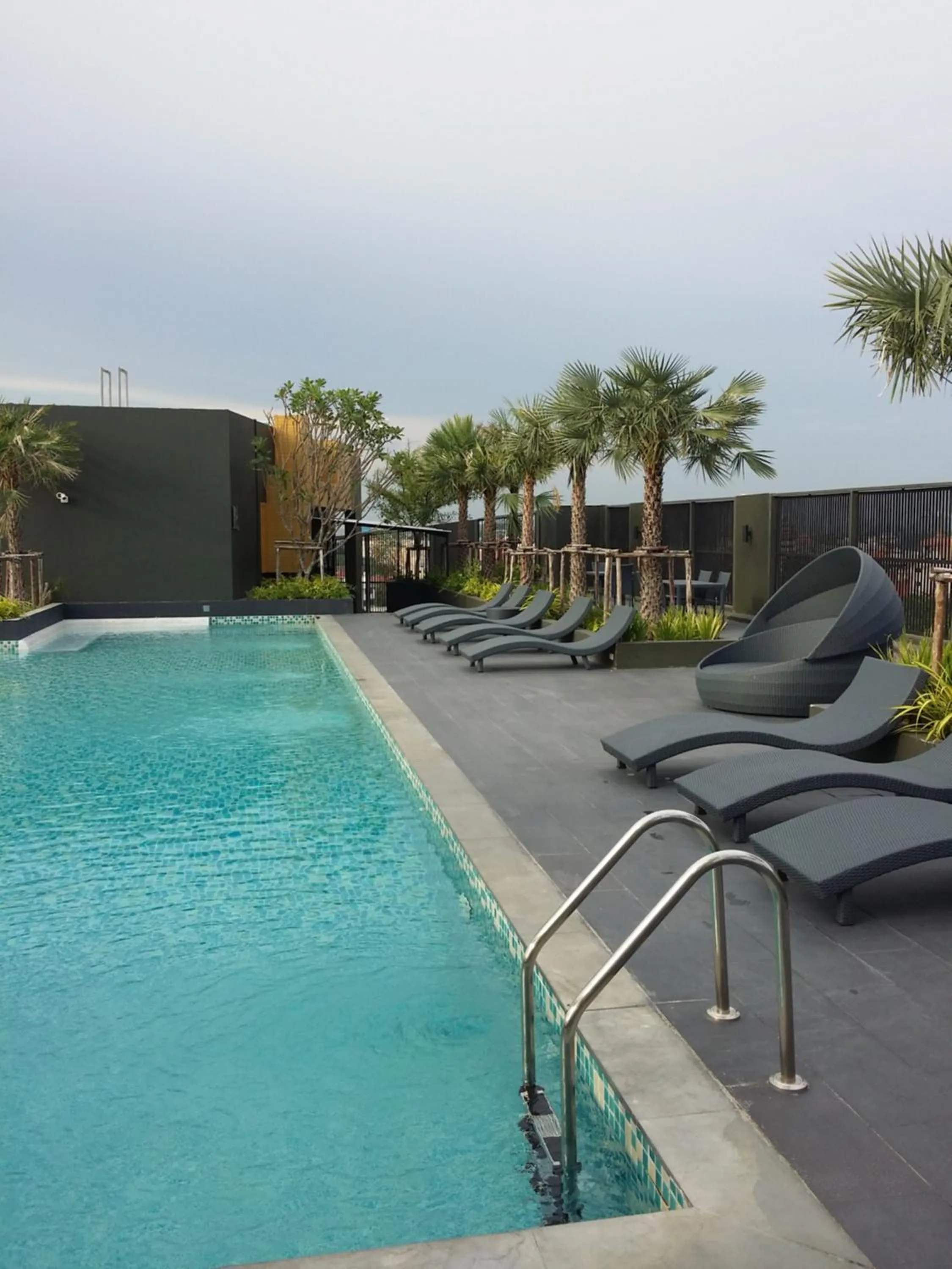 Swimming pool in The Chezz by Patsamon