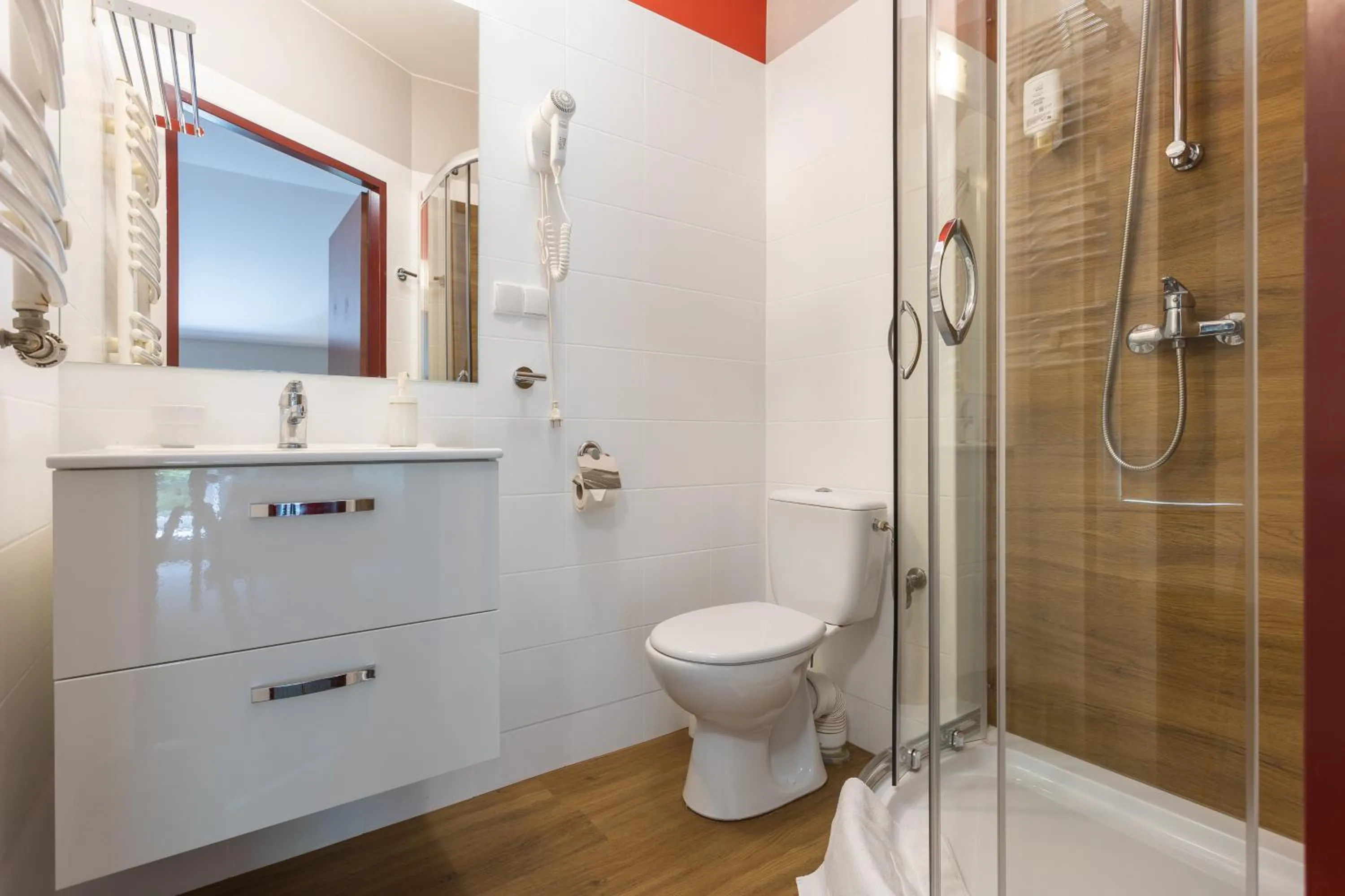 Bathroom in Hotel Przystanek Torun