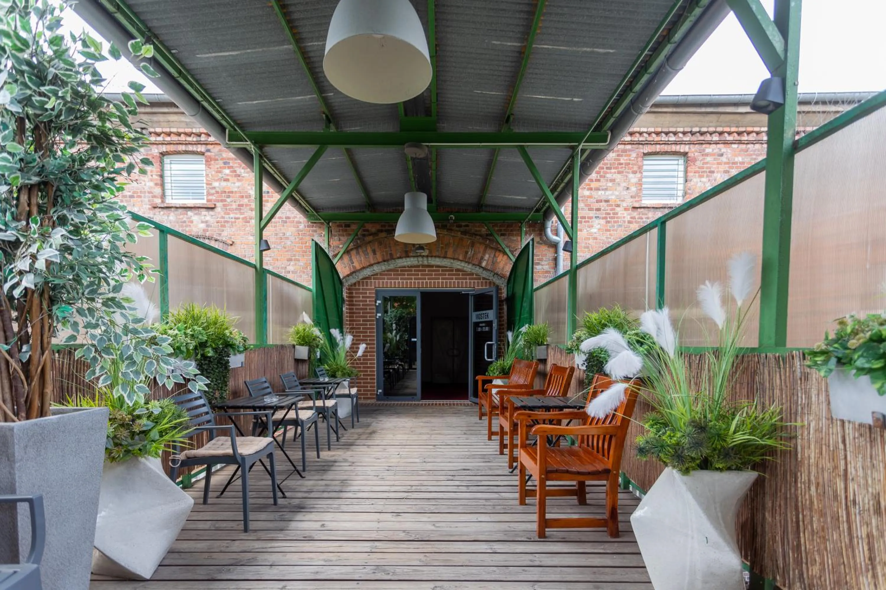Balcony/Terrace in Hotel Przystanek Torun