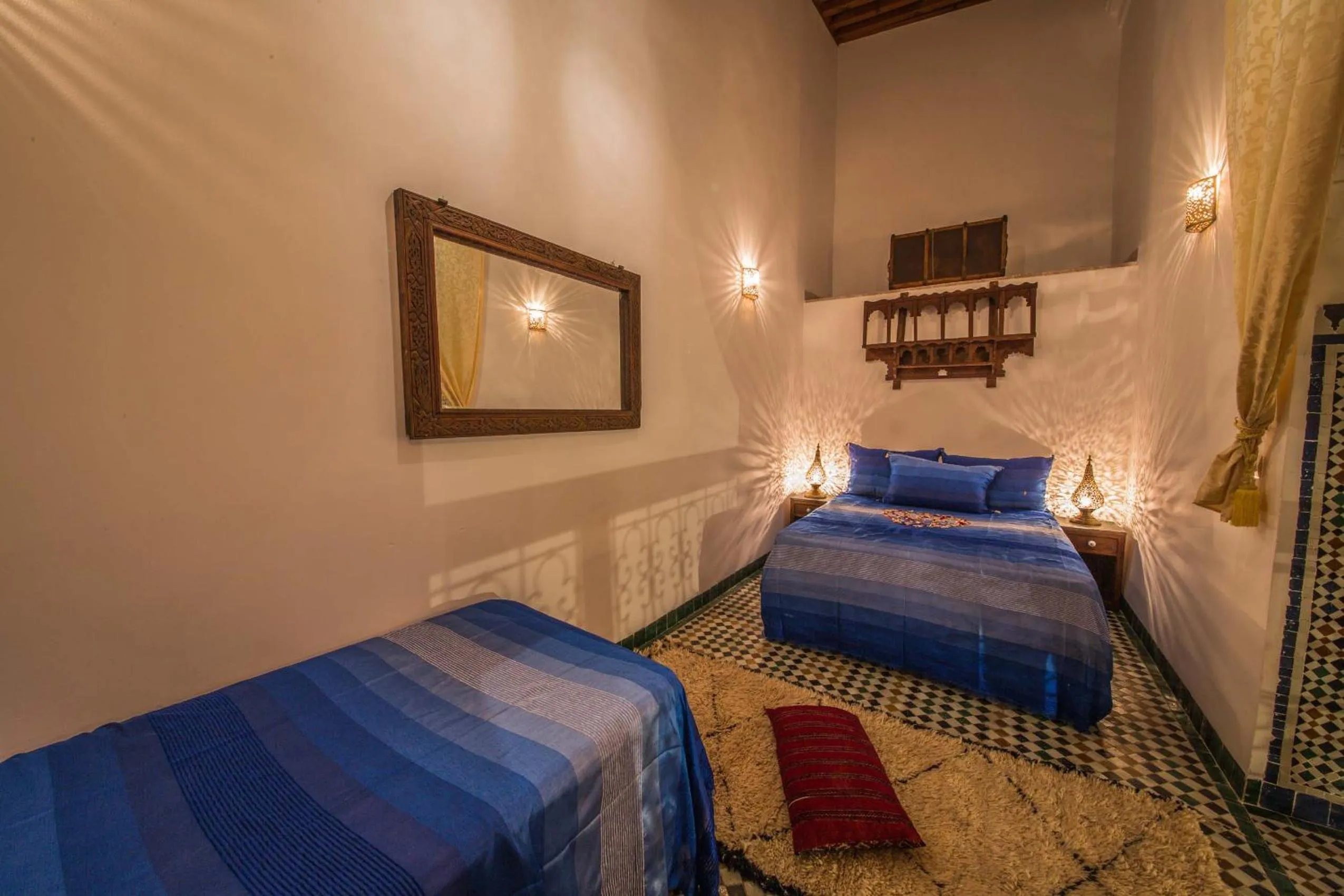 Property building, Bed in Riad Gzira Fez