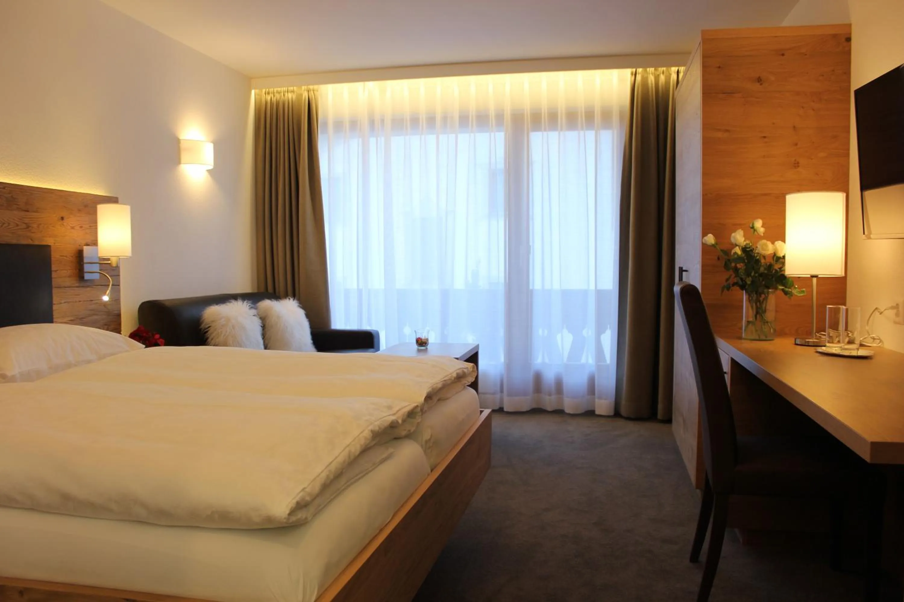 Bedroom, Bed in Waldpark Hotel Garni