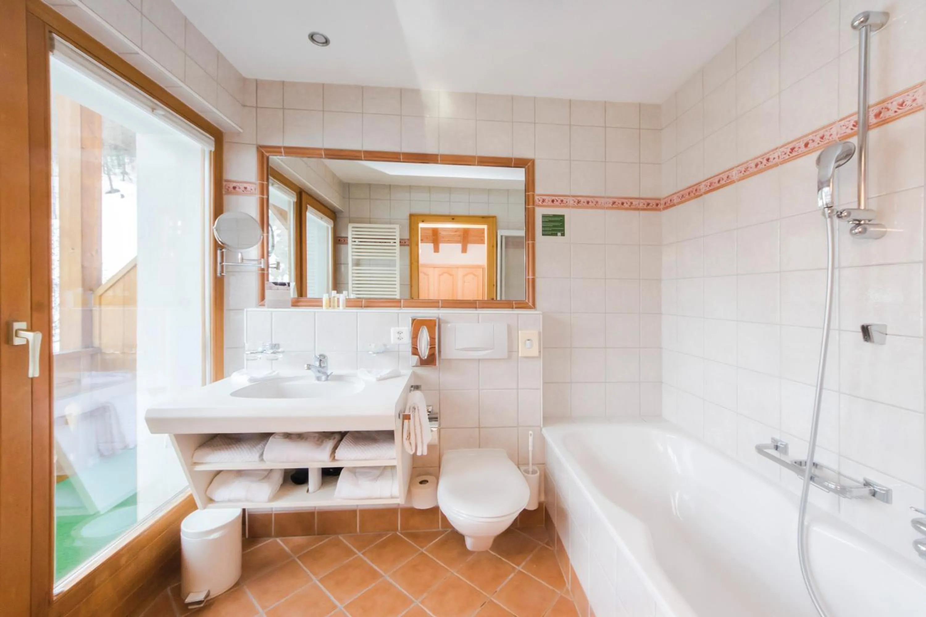 Bathroom in Waldpark Hotel Garni