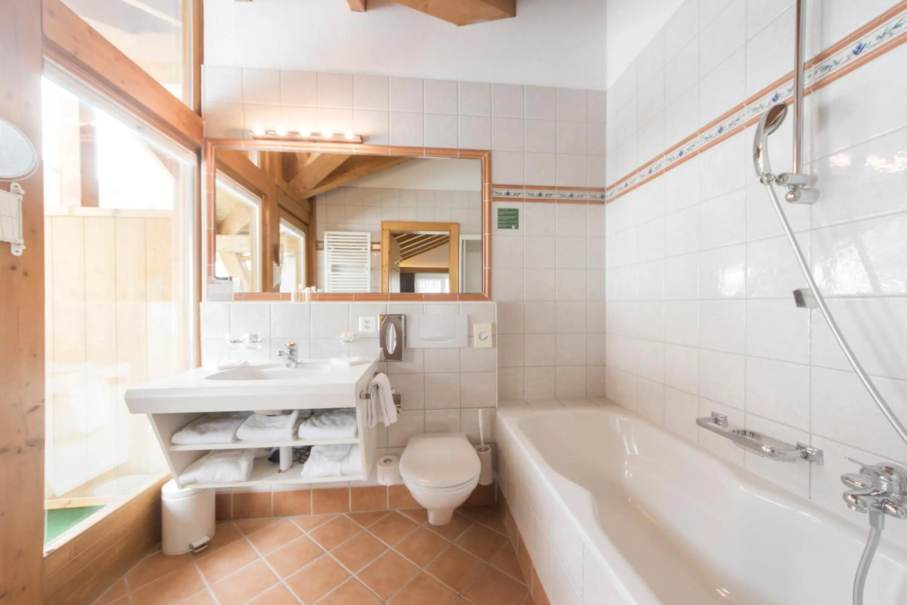 Bathroom in Waldpark Hotel Garni