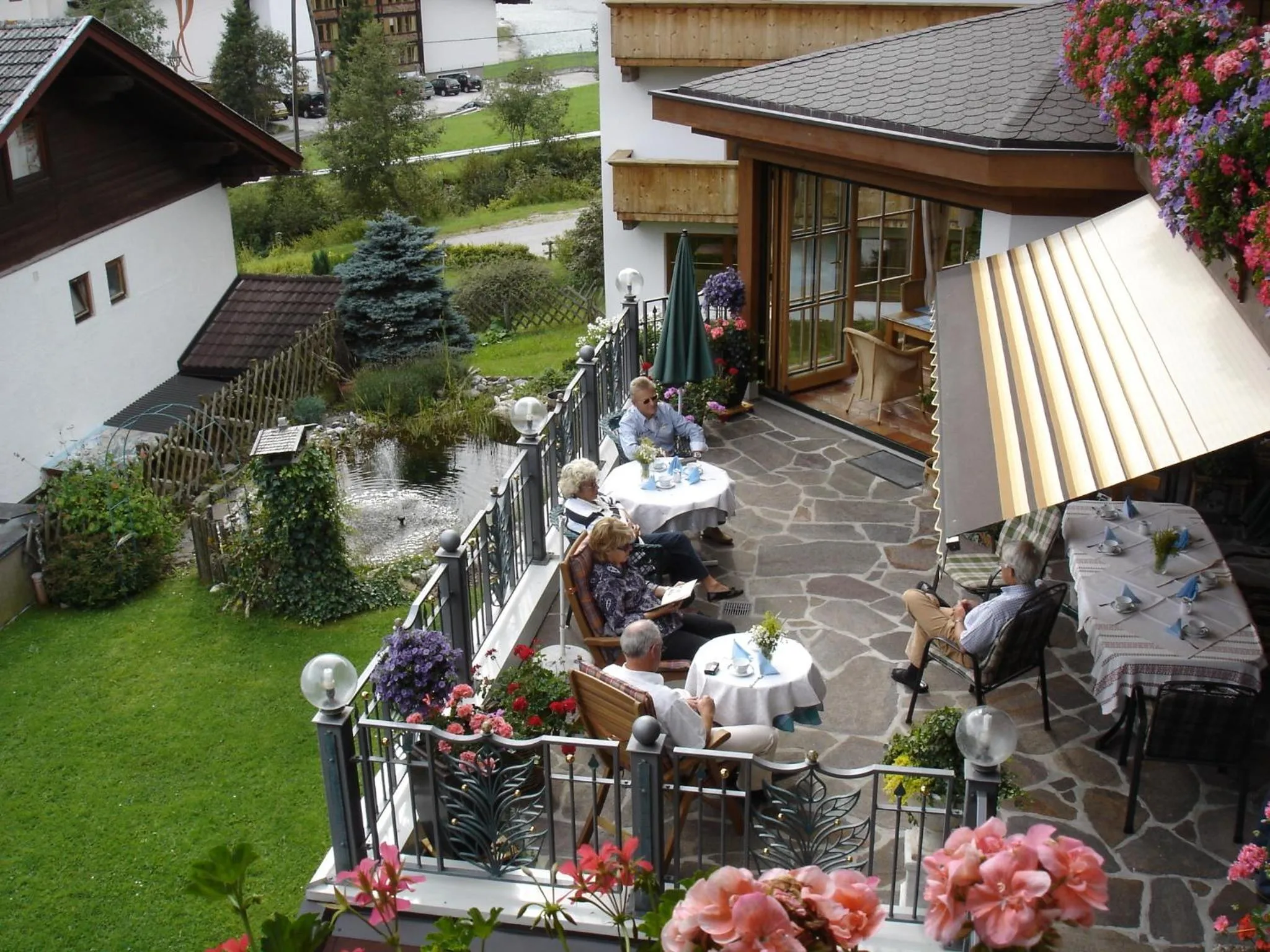 Balcony/Terrace in Landhaus Dengg
