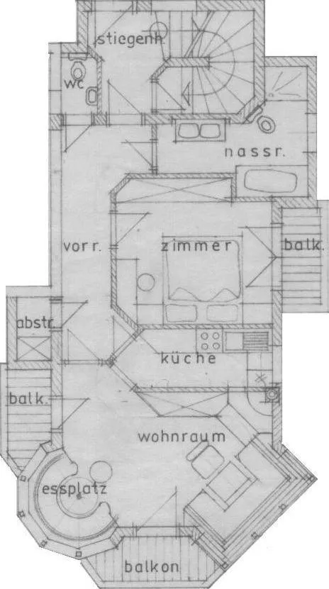 Floor plan in Landhaus Dengg