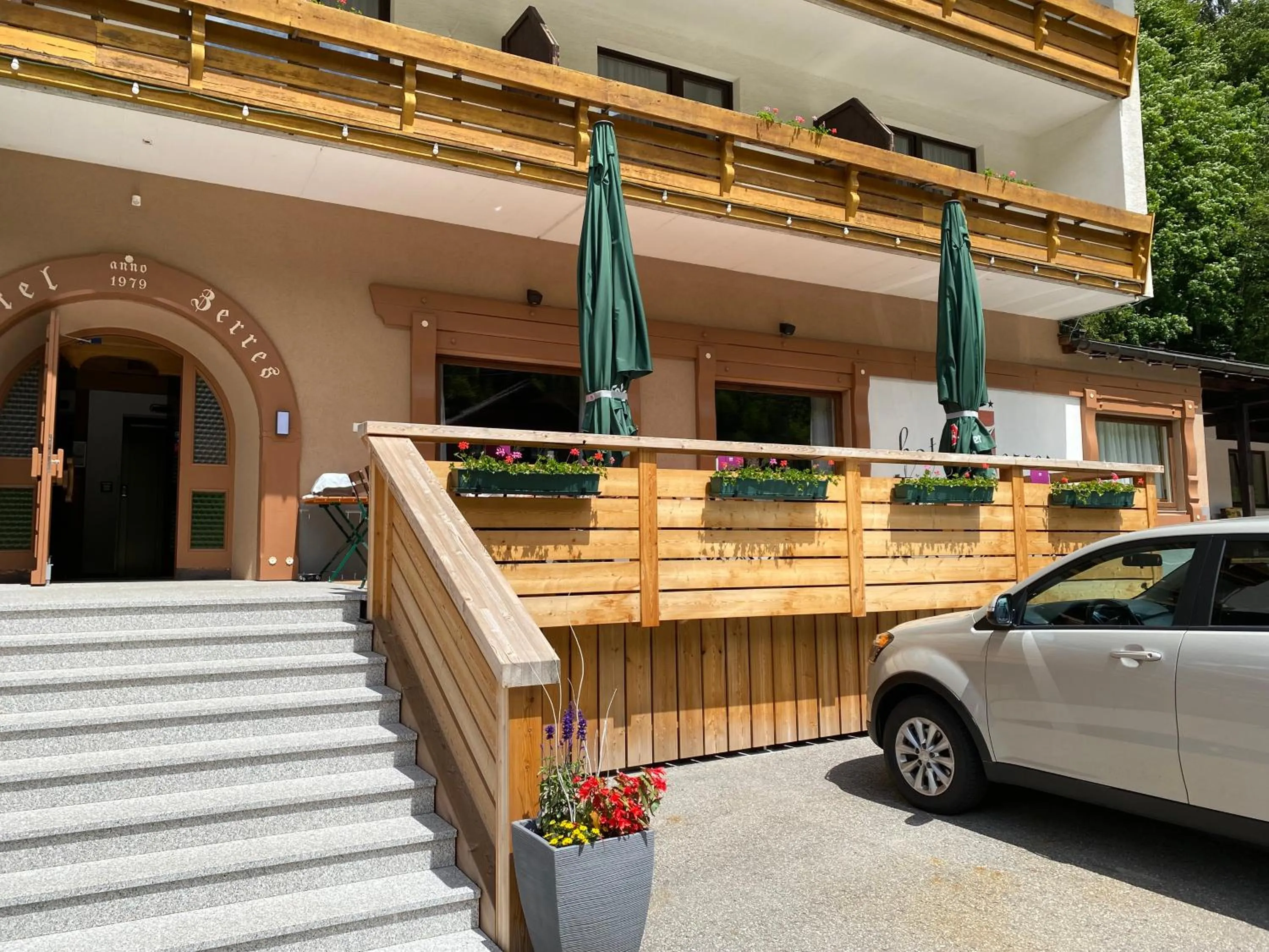 Balcony/Terrace in Hotel Zerres