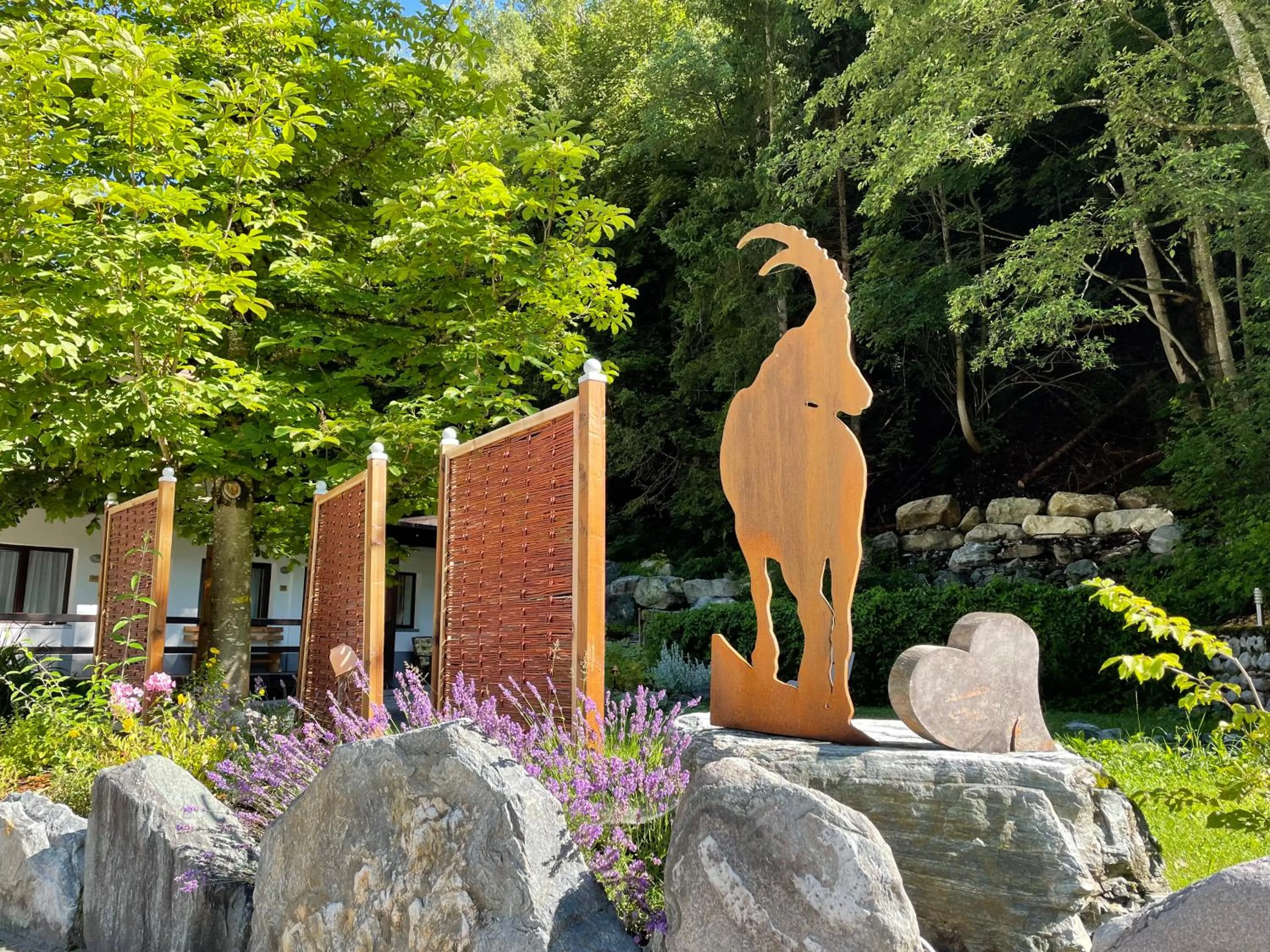 Garden in Hotel Zerres