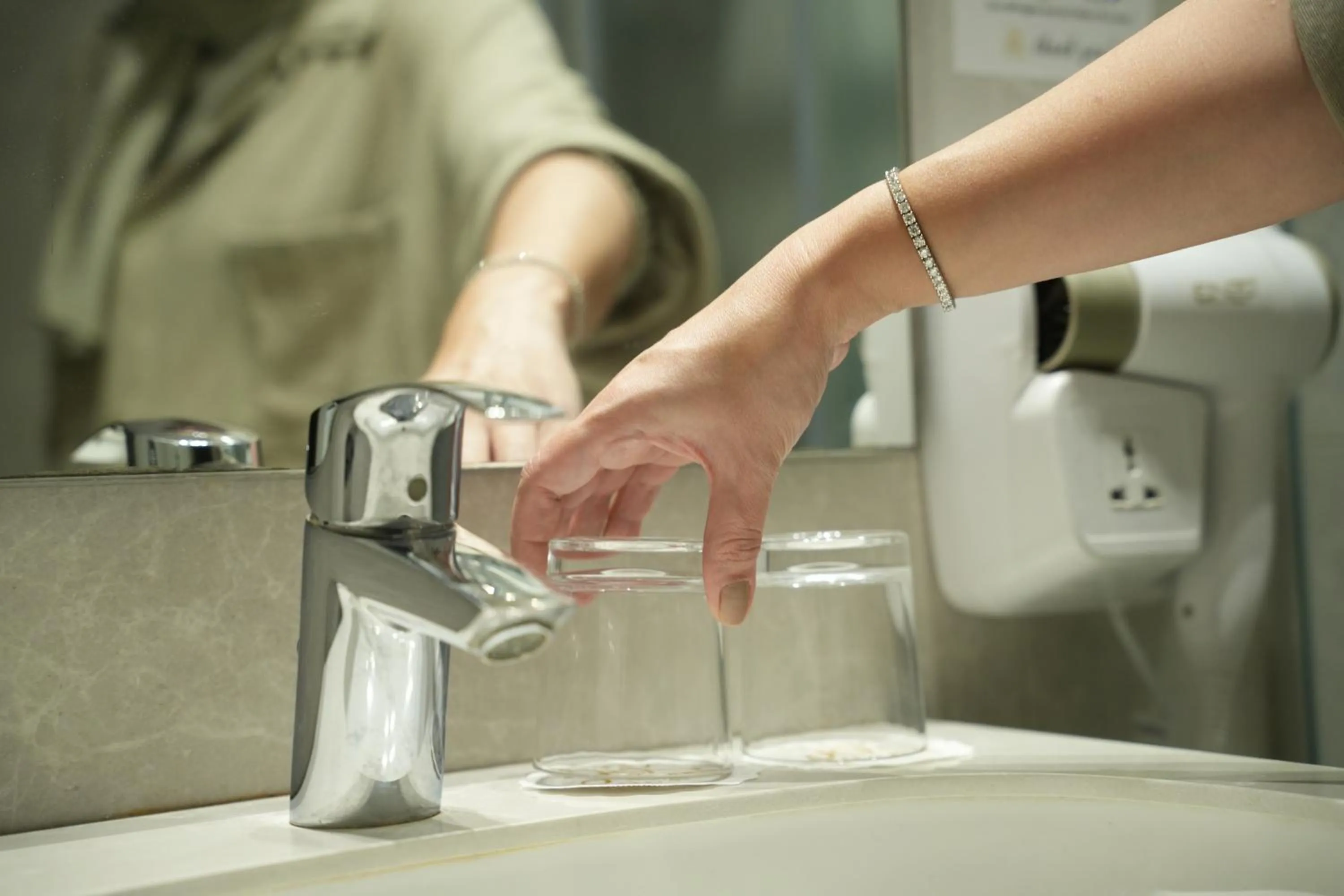 Bathroom in Retaj Hotel