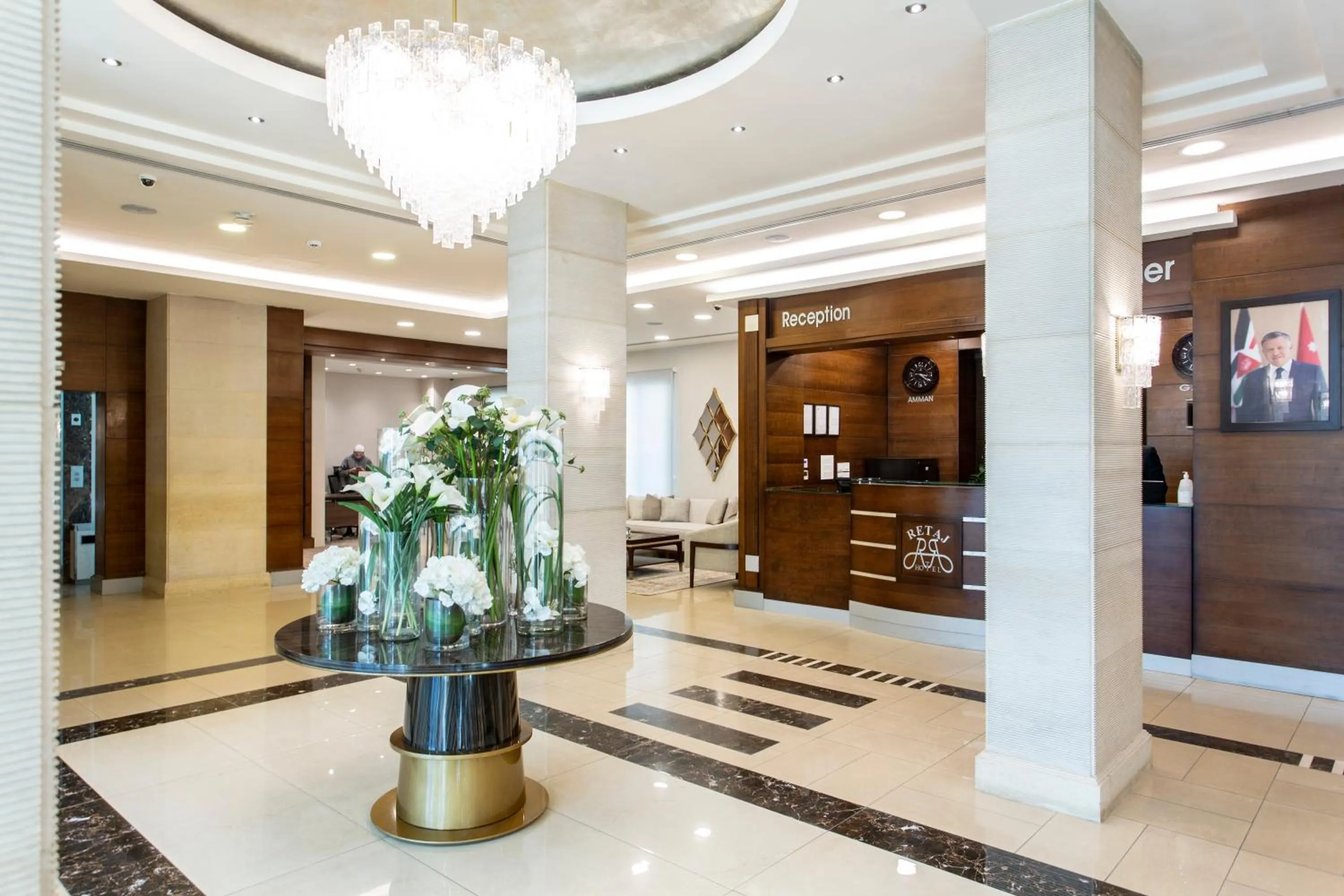 Lobby or reception in Retaj Hotel