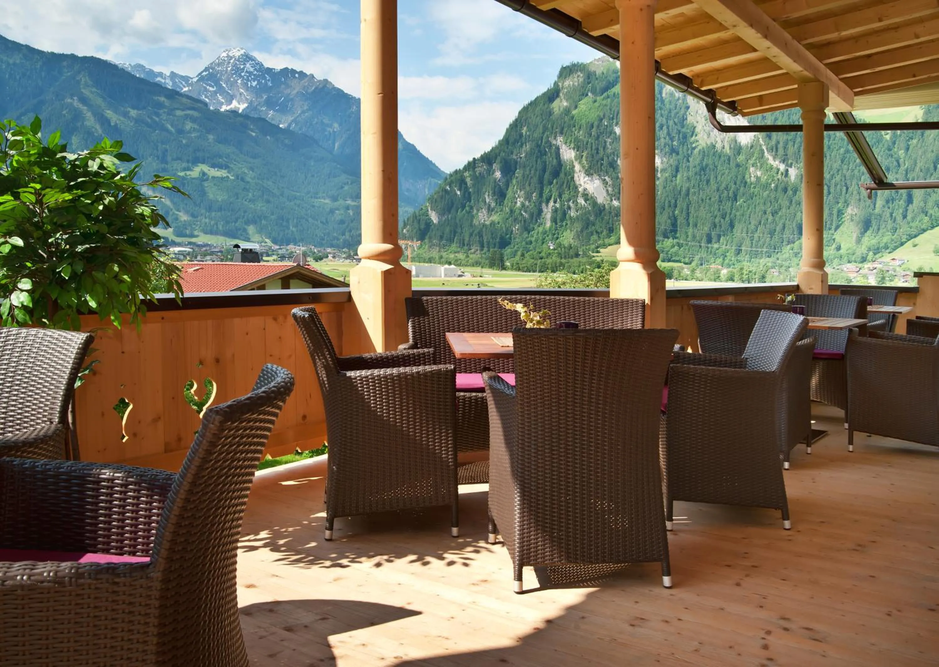 Balcony/Terrace in Hotel Eckartauerhof