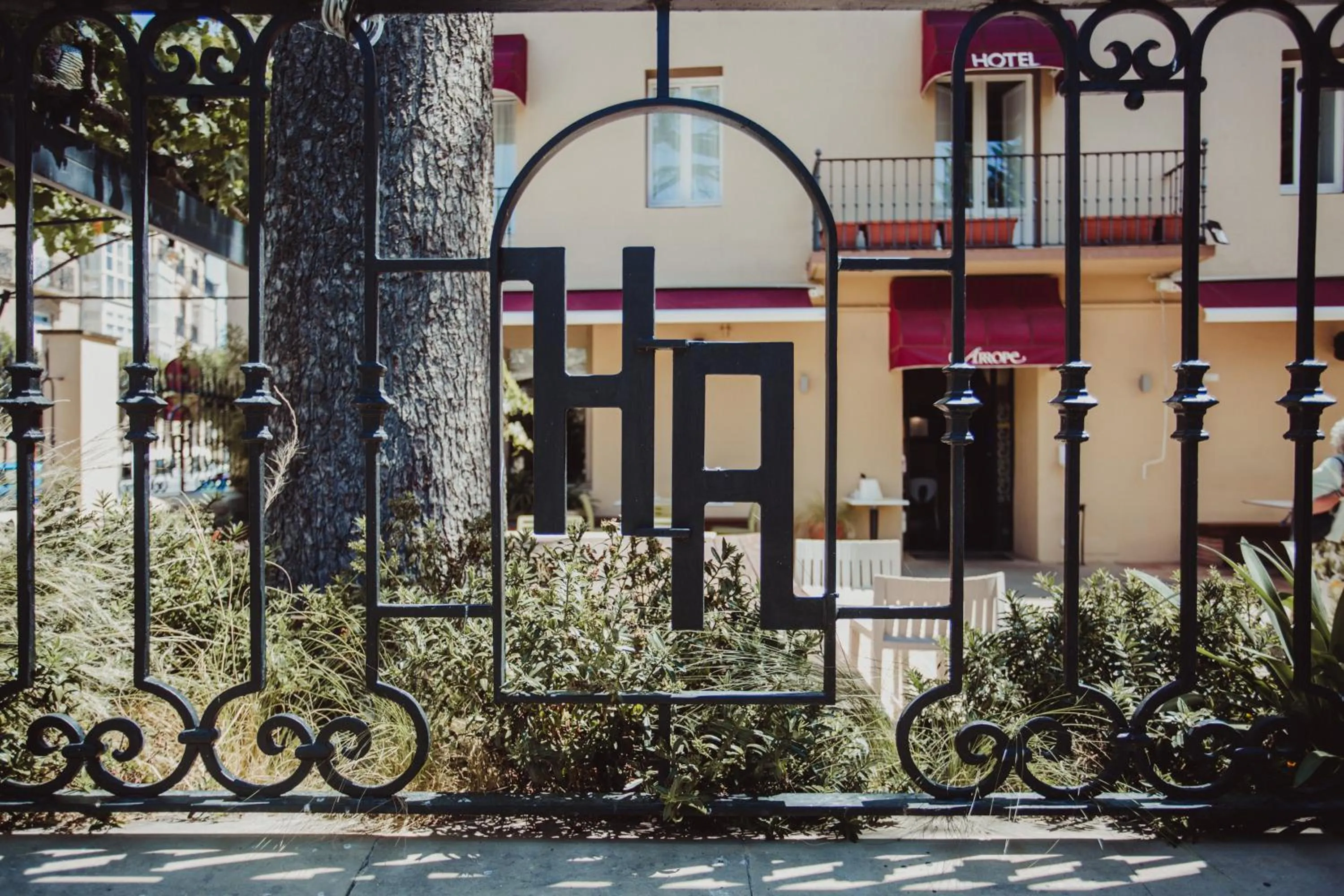 Decorative detail in Hotel Arrope