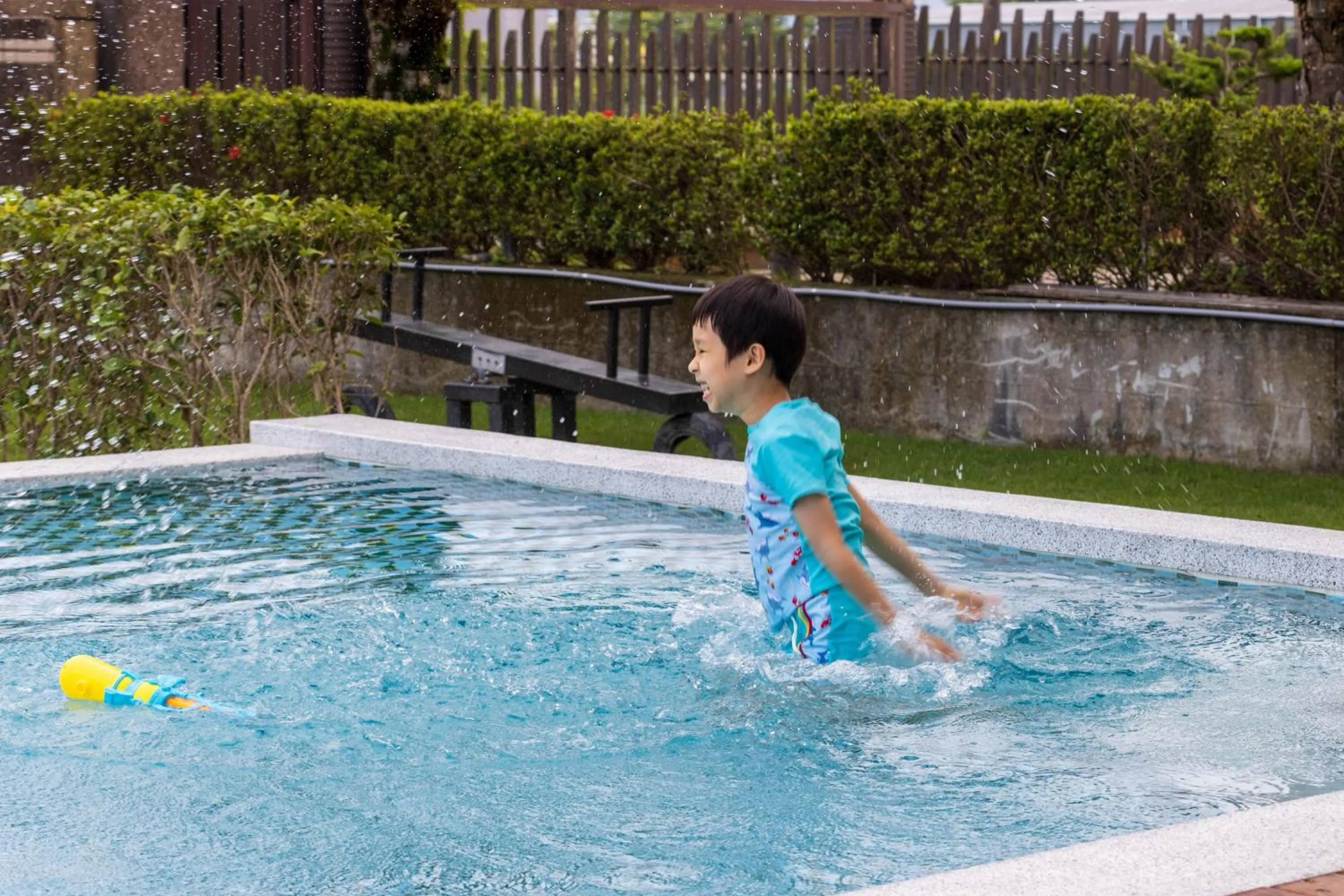 People in Island Sunrise