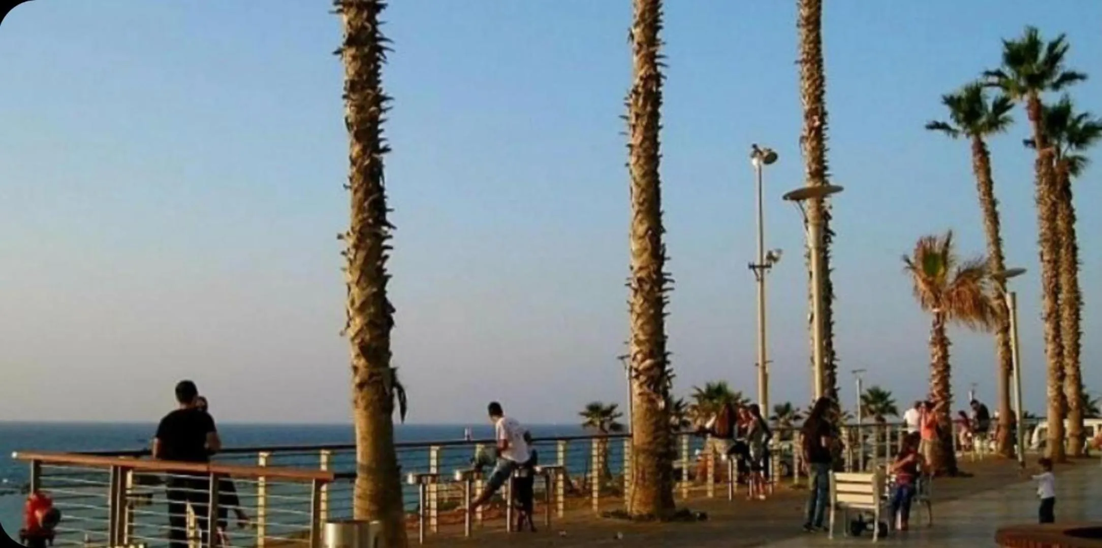 Sea view in 612 apartment on the beach