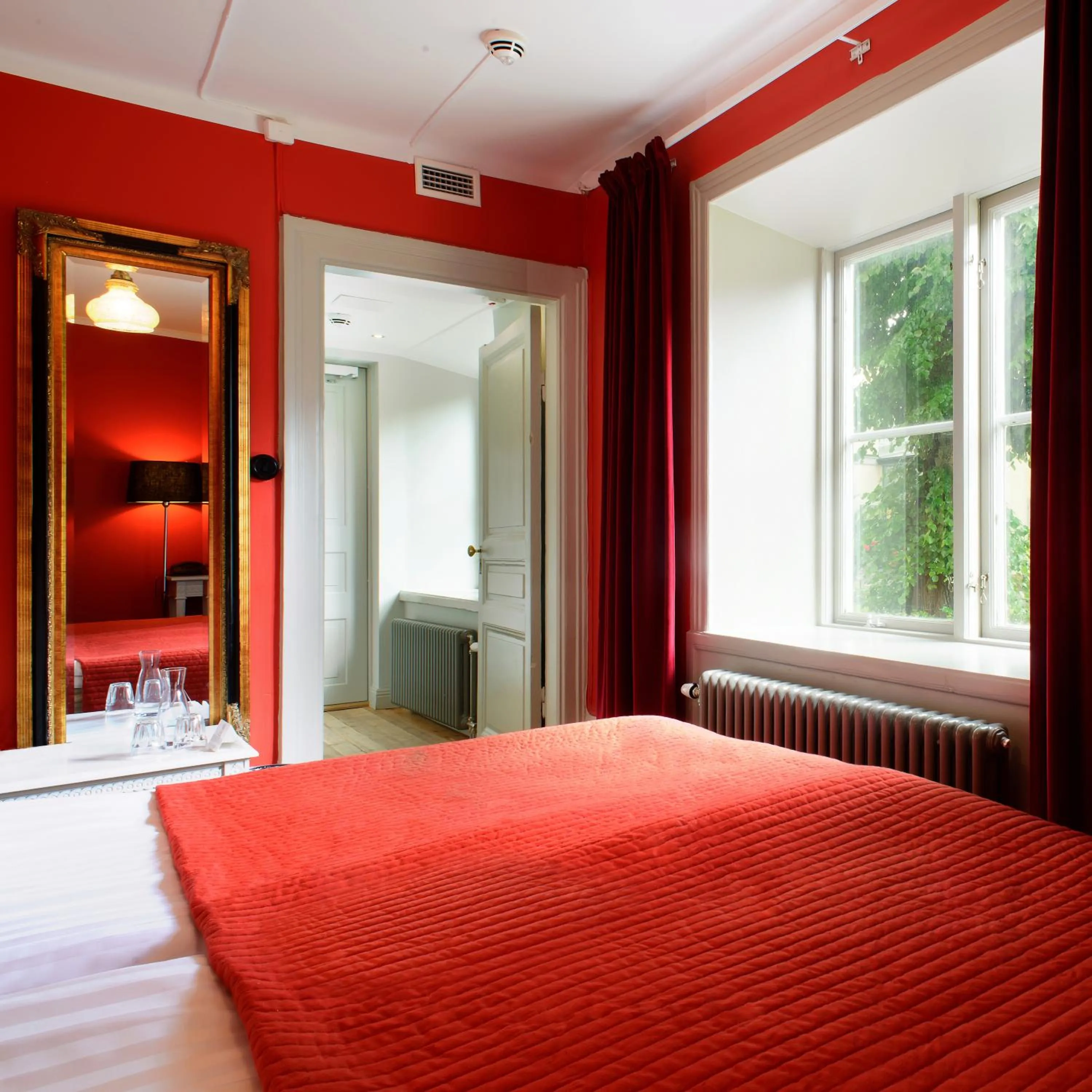 Bedroom, Bed in Hotel Hellstens Malmgård