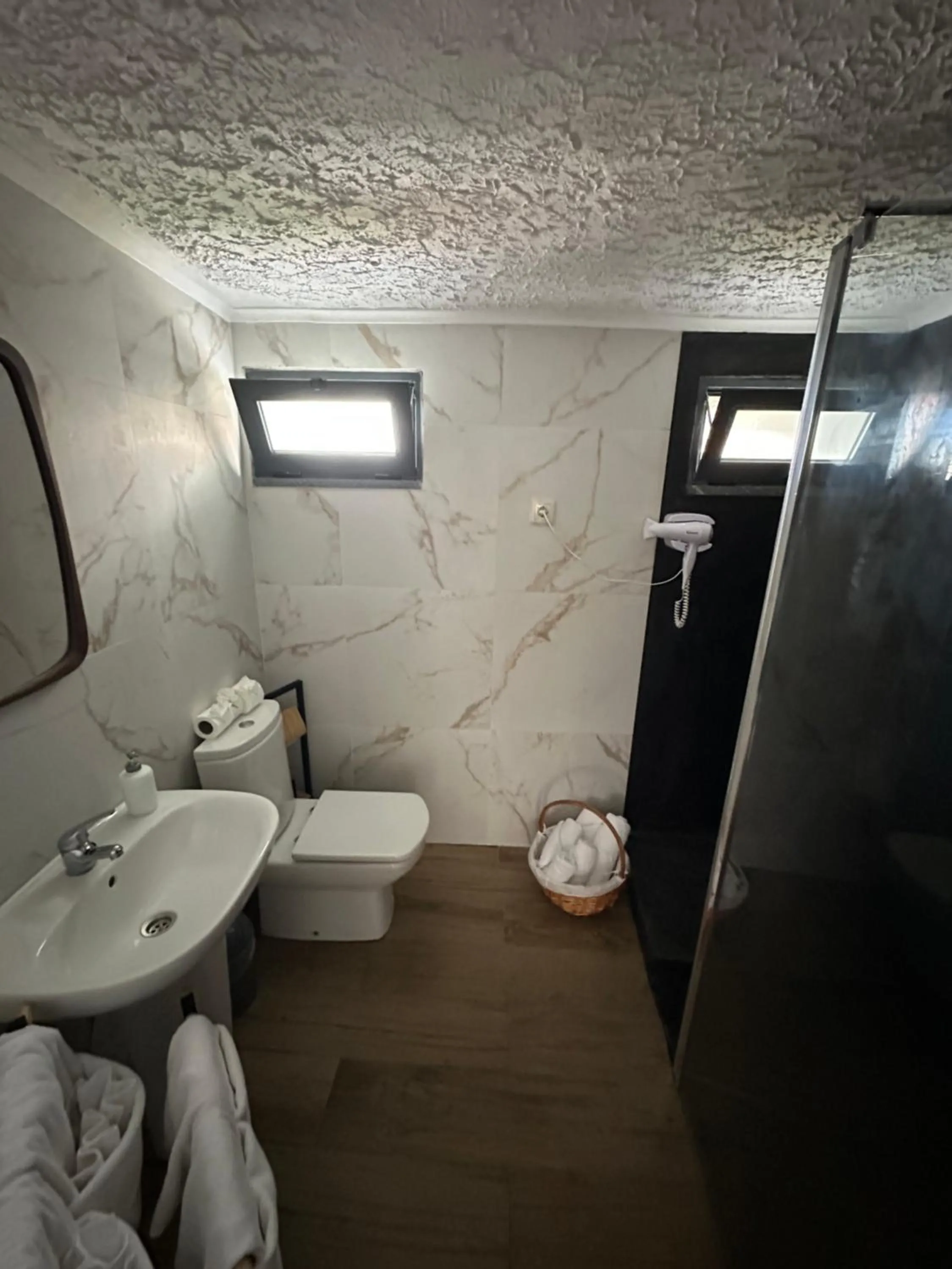 Shower in Sara Village