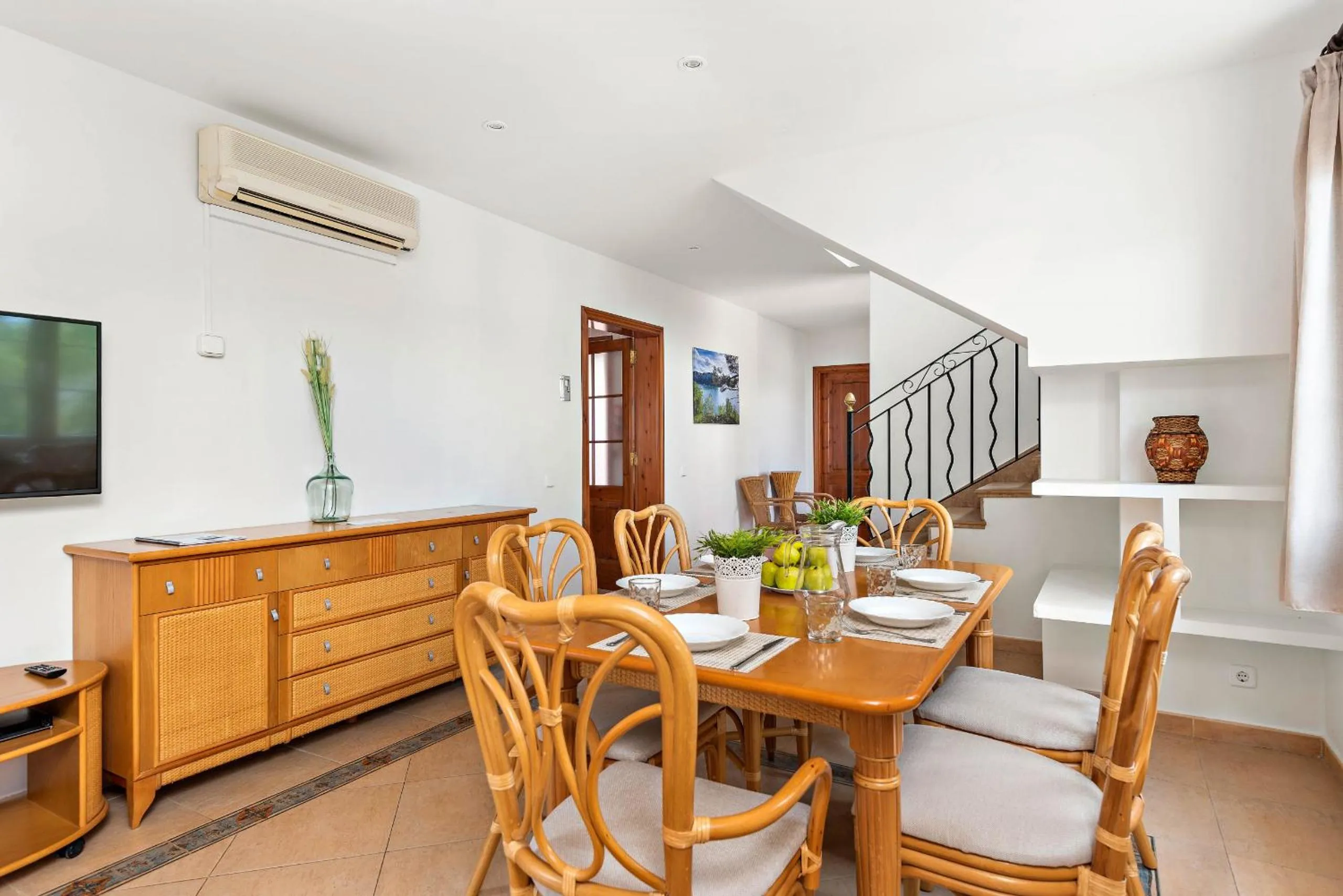 Dining area in Villas Cala Galdana