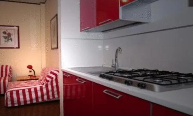 Kitchen or kitchenette in Residence Royal