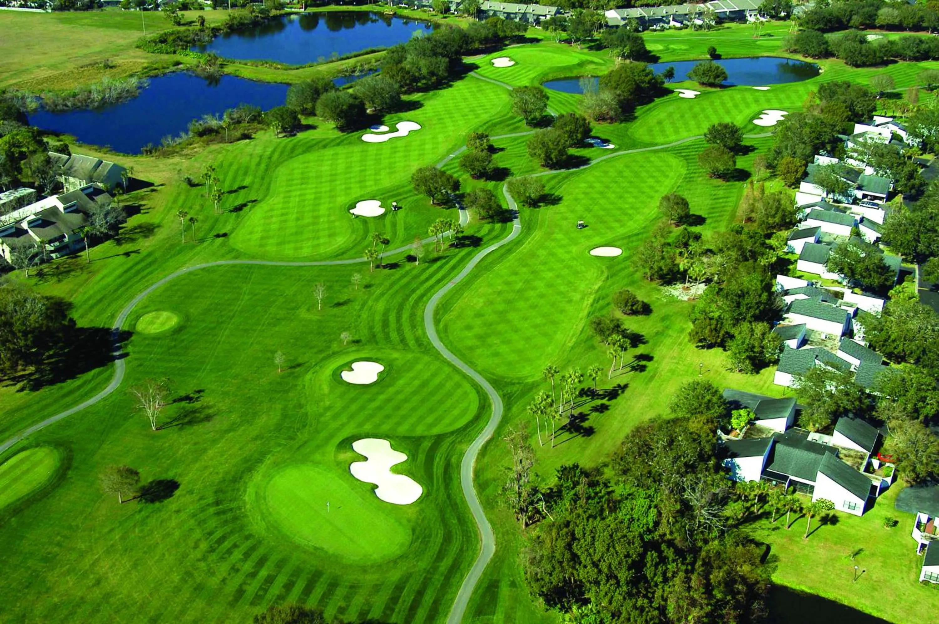 Bird's eye view in Emerald Greens Condo Resort
