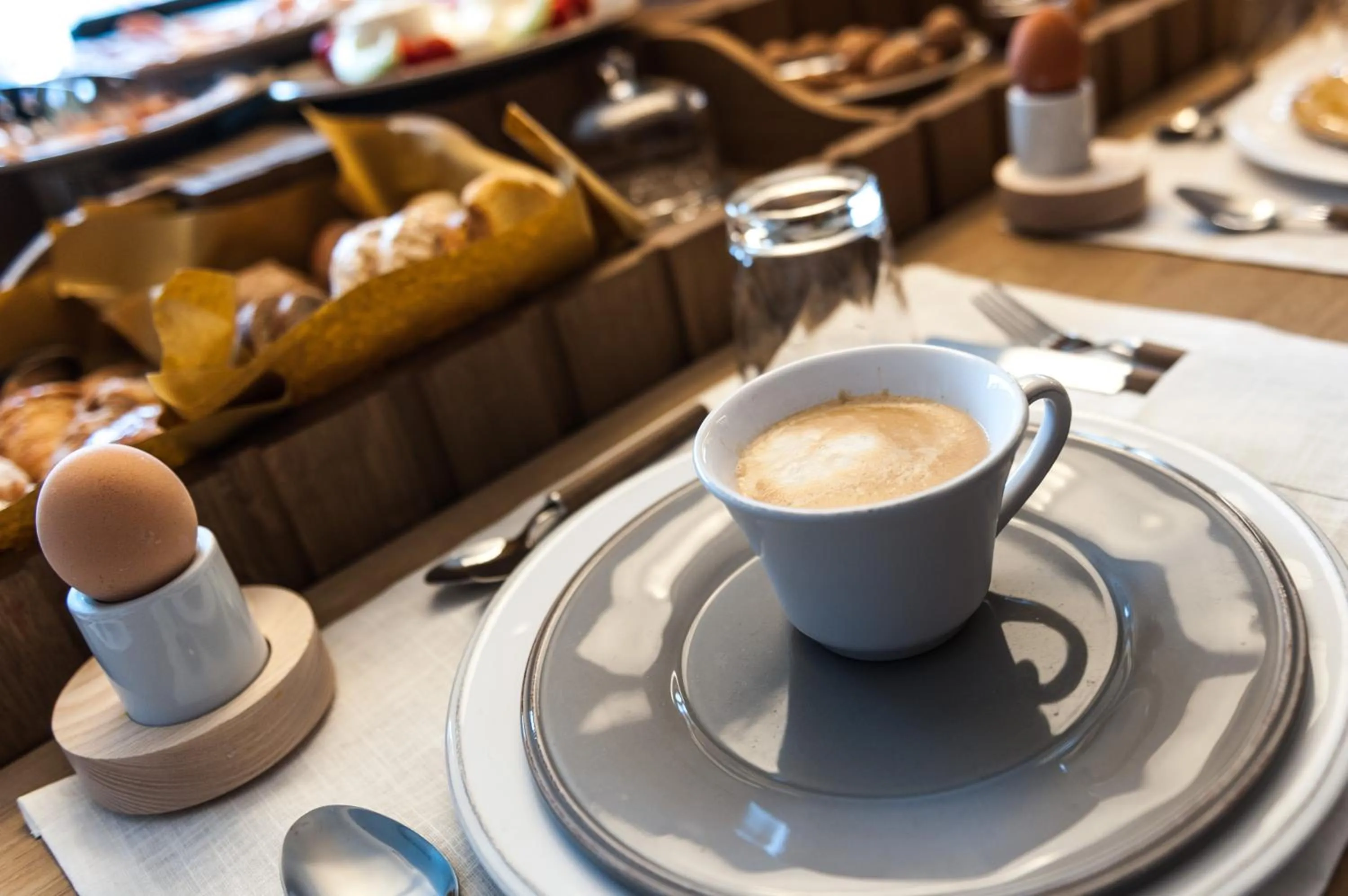 Buffet breakfast in Al Pescatore - B&B