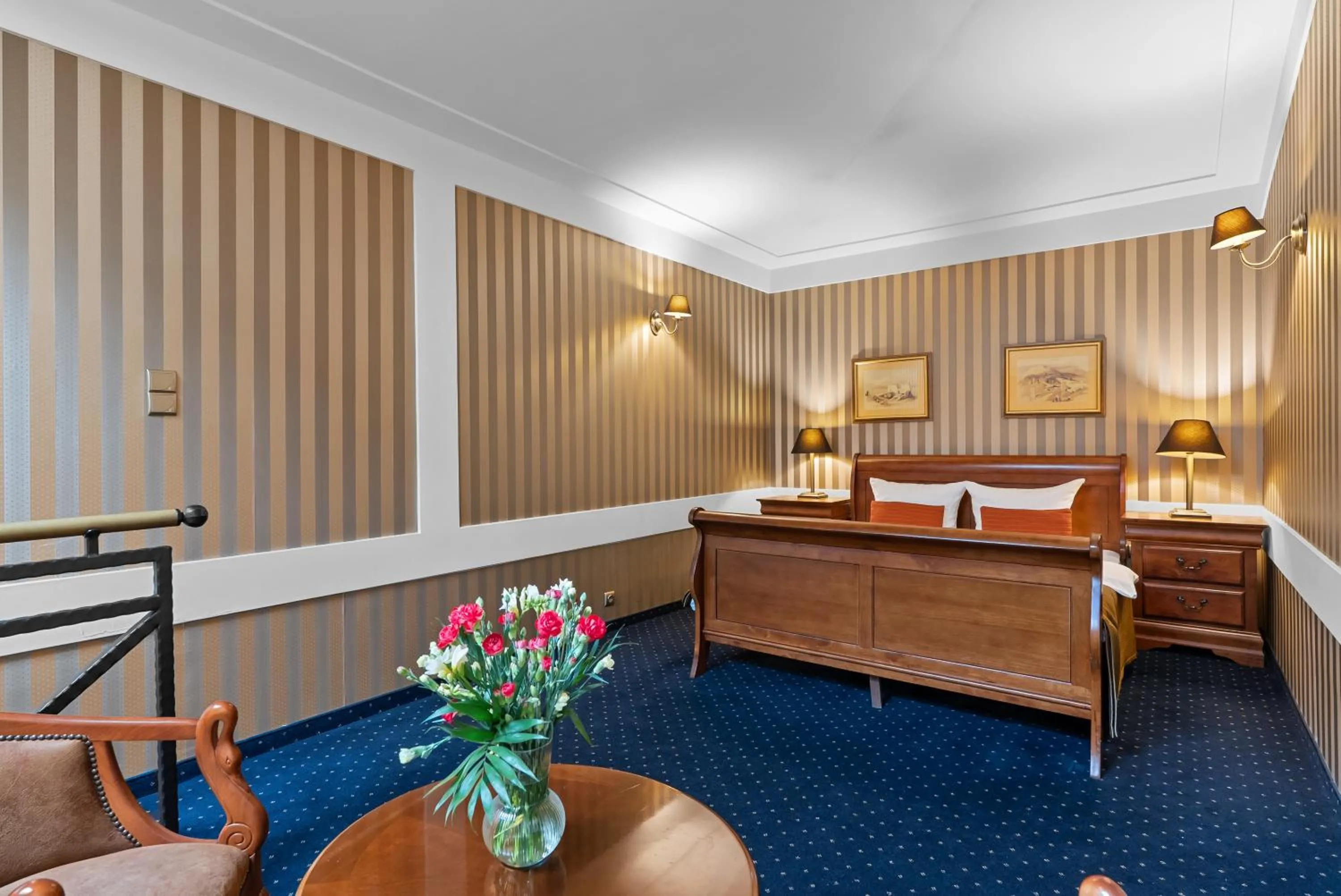 Bed in Hotel Diament Bella Notte Katowice - Chorzów