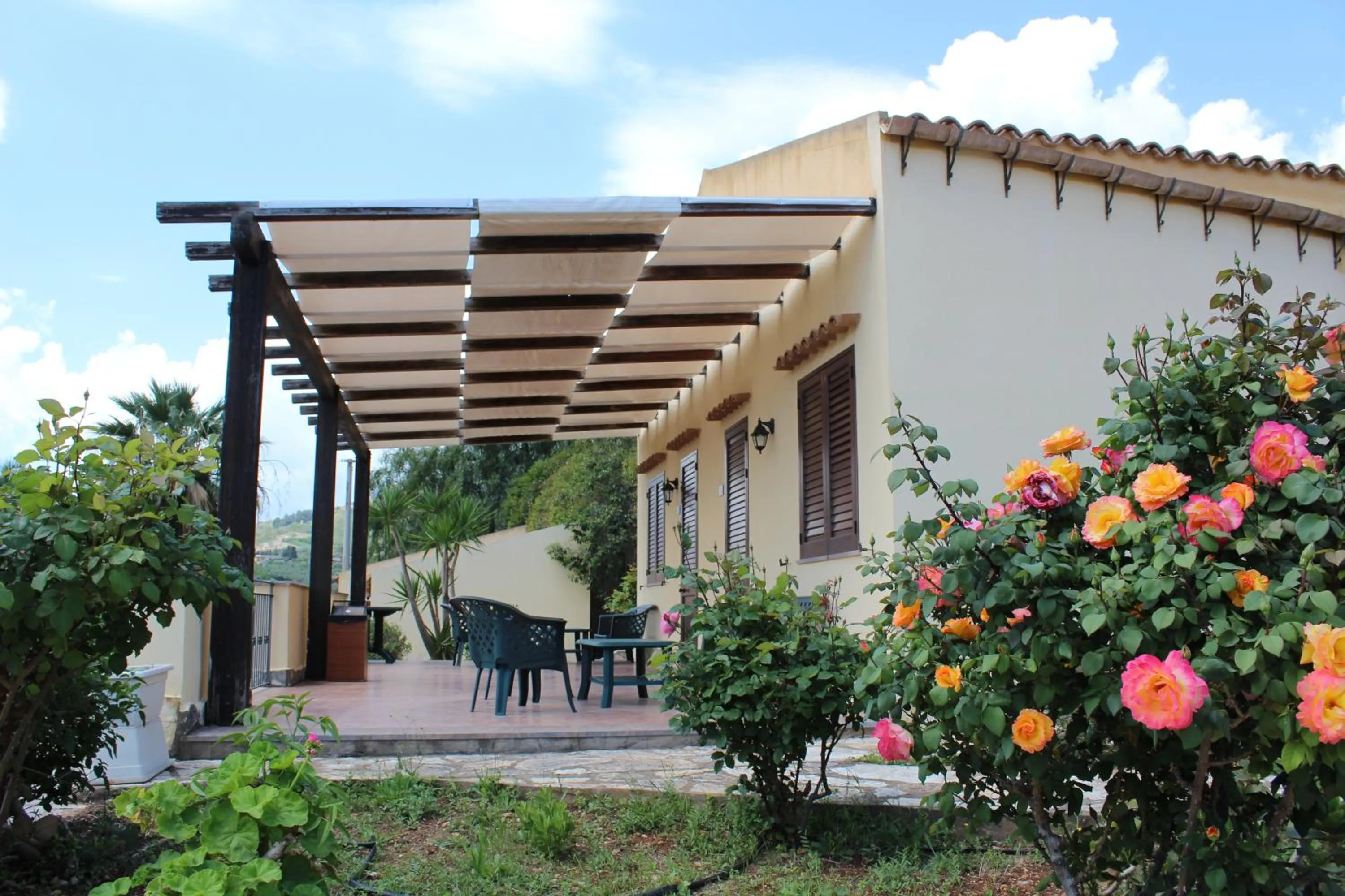 Patio in Hotel Grotticelli