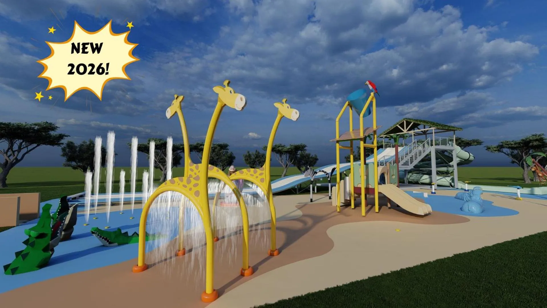 Aqua park in Majestic Palace