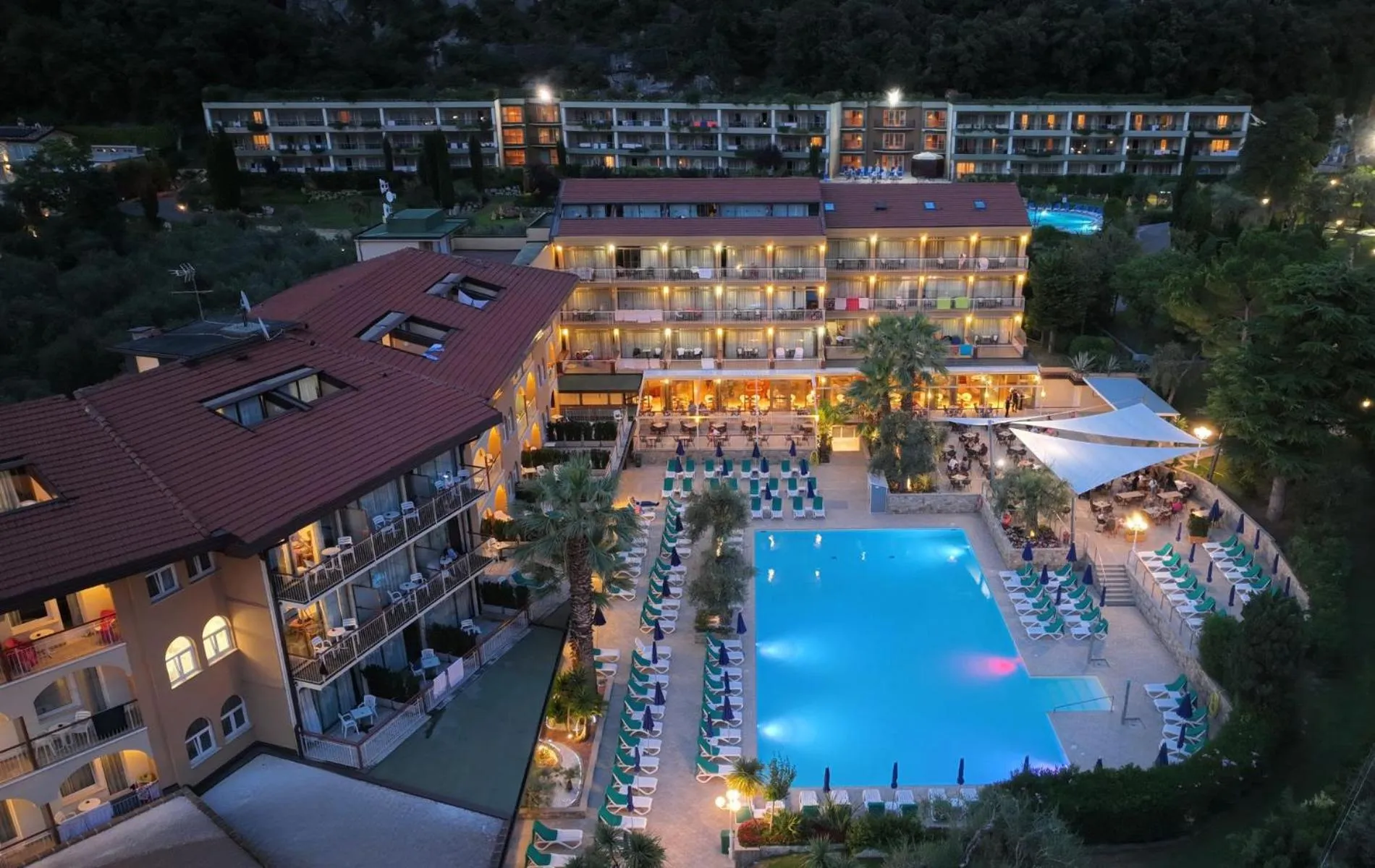 Bird's eye view in Majestic Palace