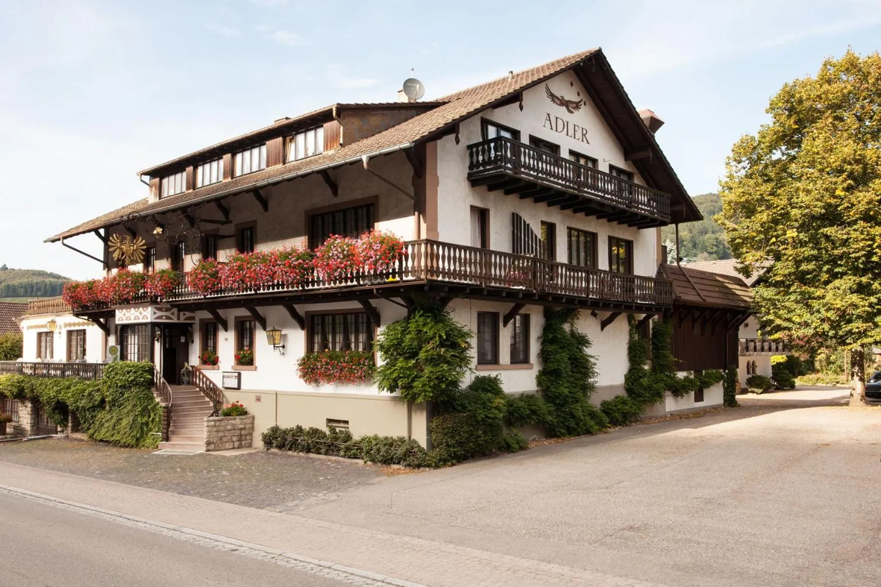 Property building in Hotel Gasthaus Adler