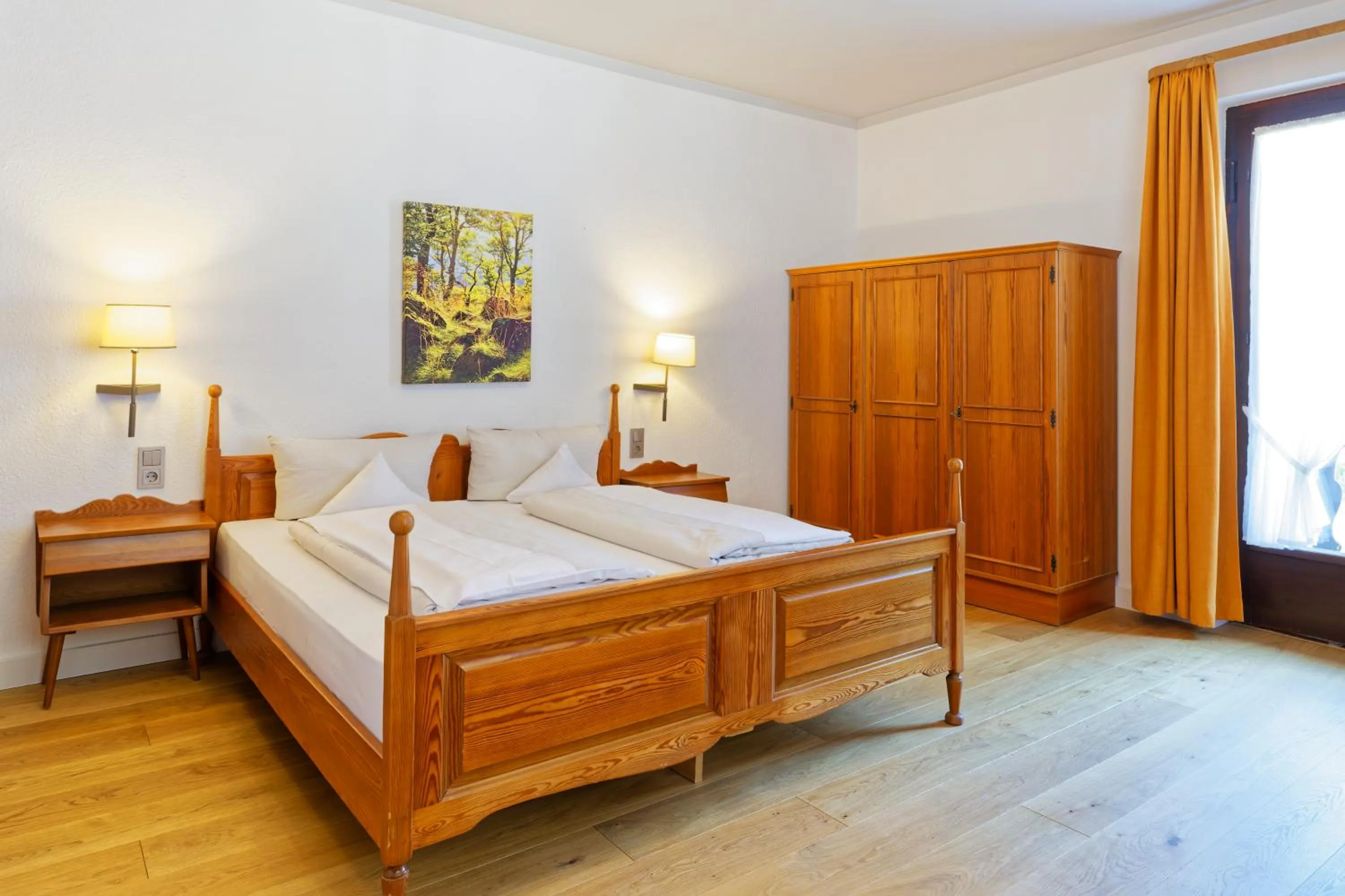 Bed in Hotel Gasthaus Adler