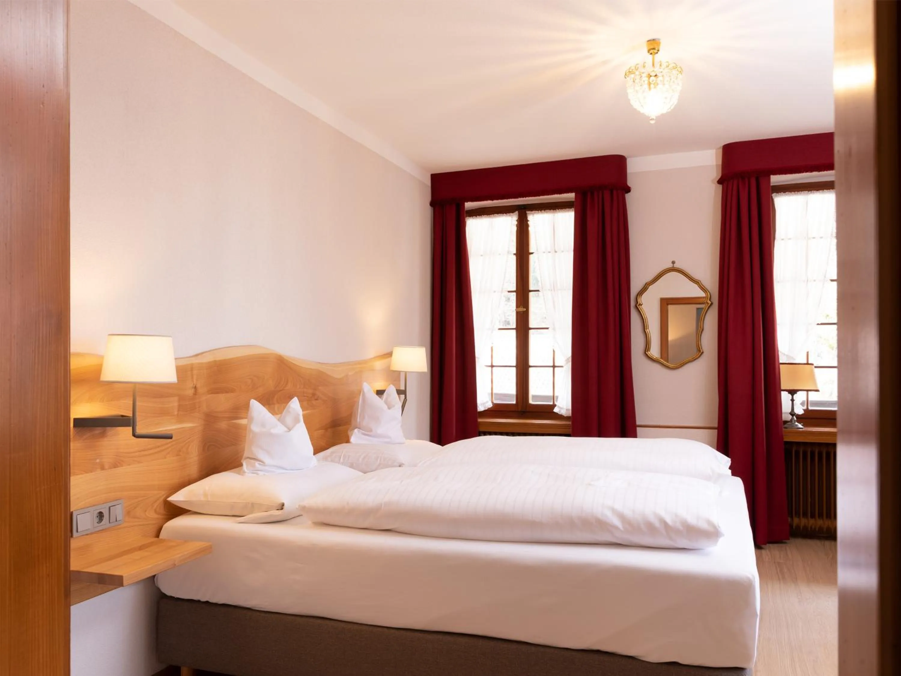 Bed in Hotel Gasthaus Adler