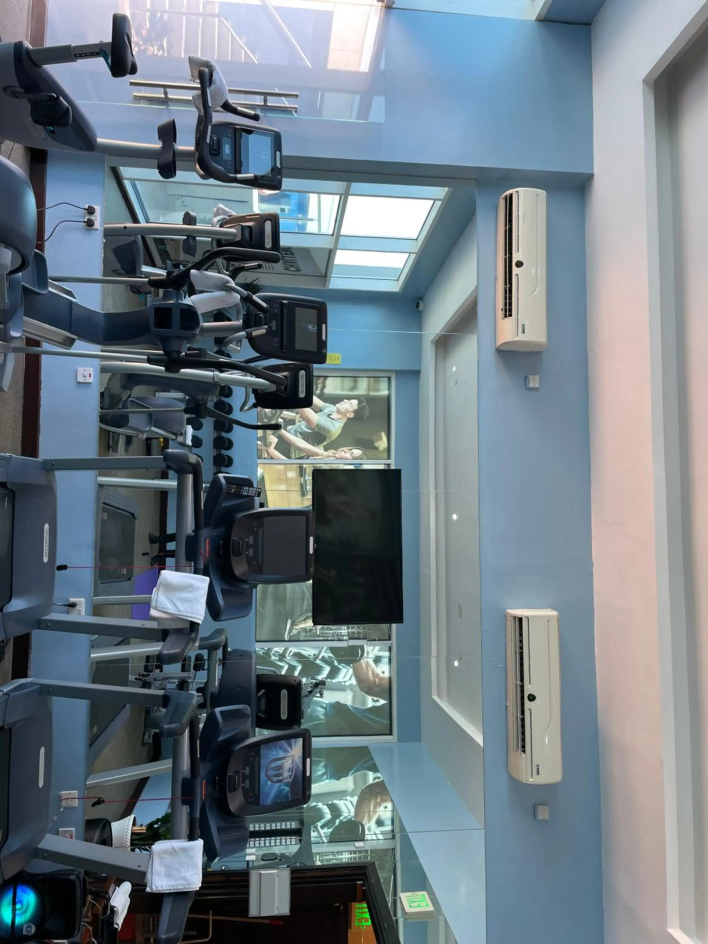 Fitness centre/facilities in Al Mansour Plaza Hotel