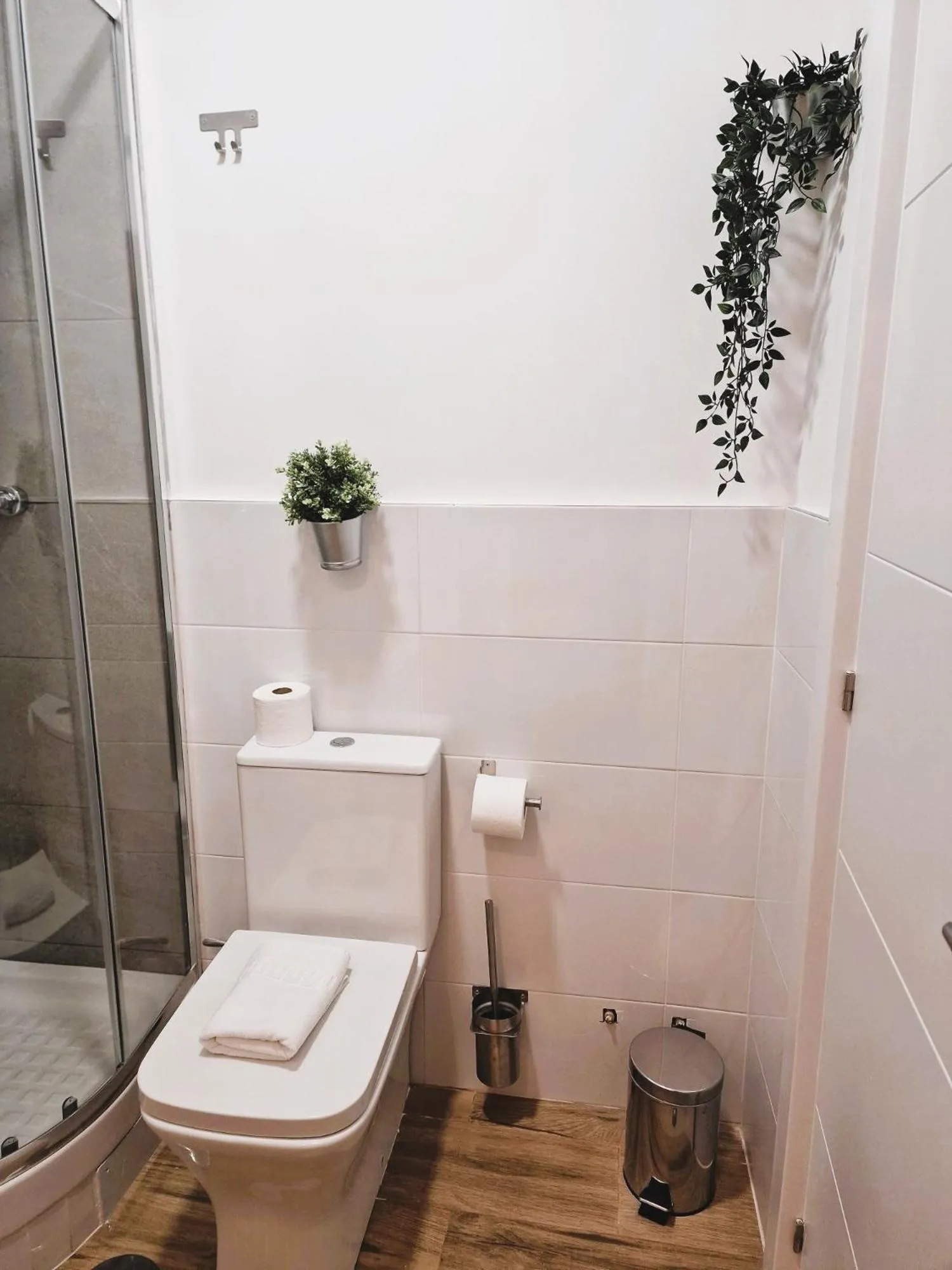 Bathroom in Hostal Comercial