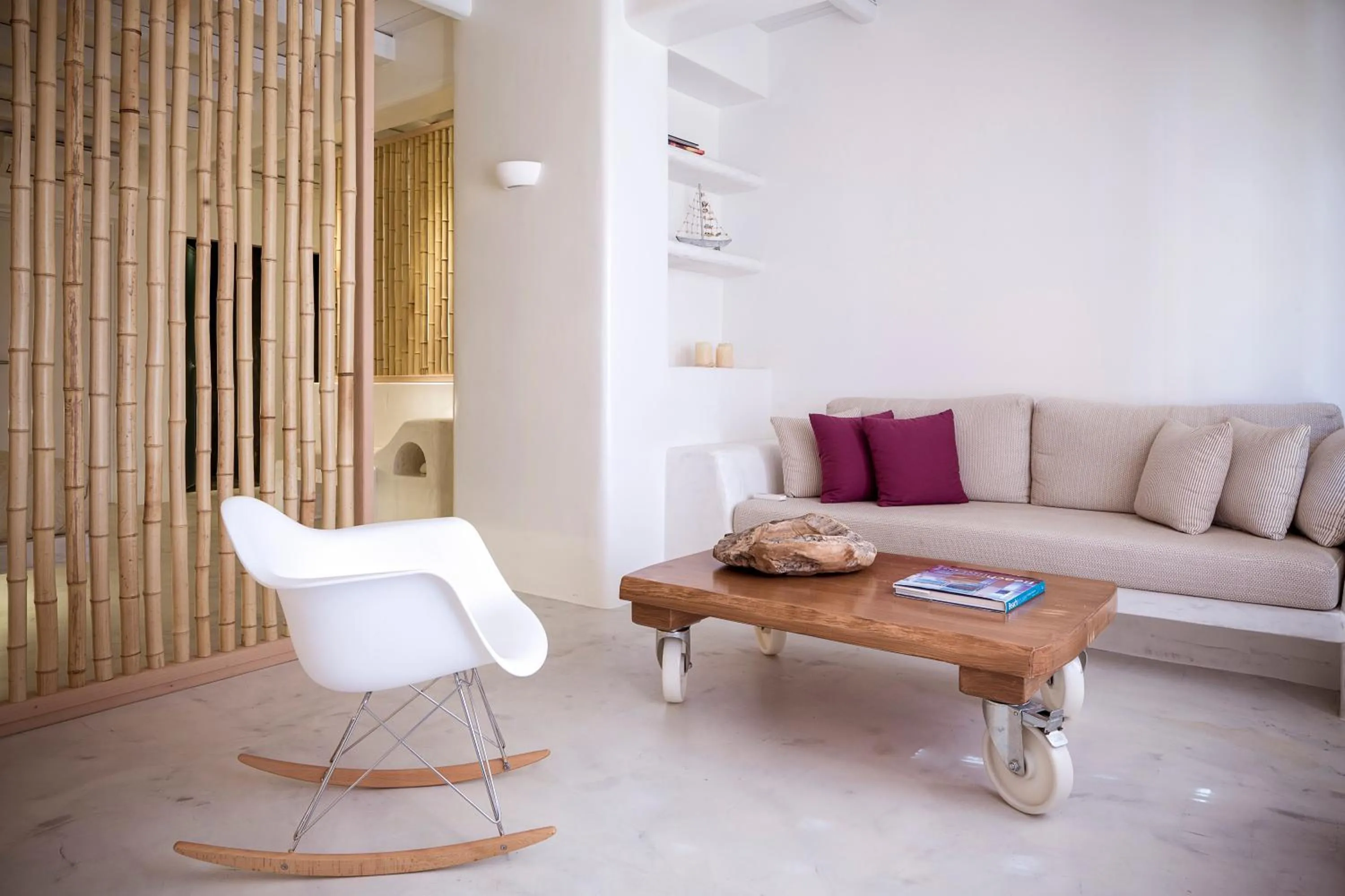 Living room in Naxian Collection - Small Luxury Hotel of the World