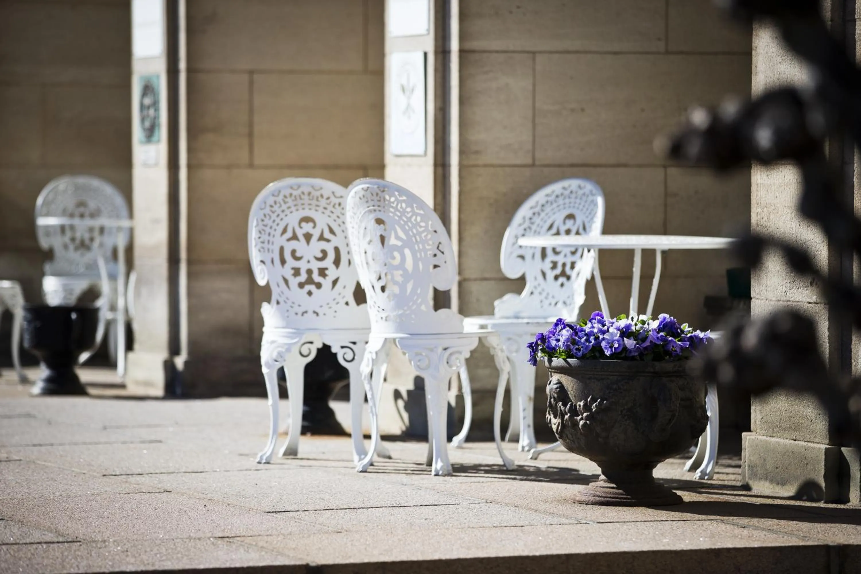 Patio in Bofors Hotel