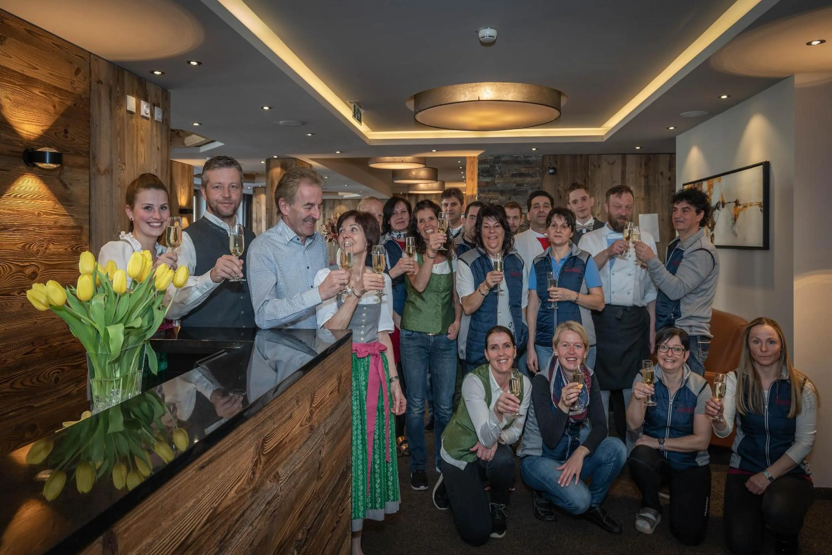 Lobby or reception in Tauferberg