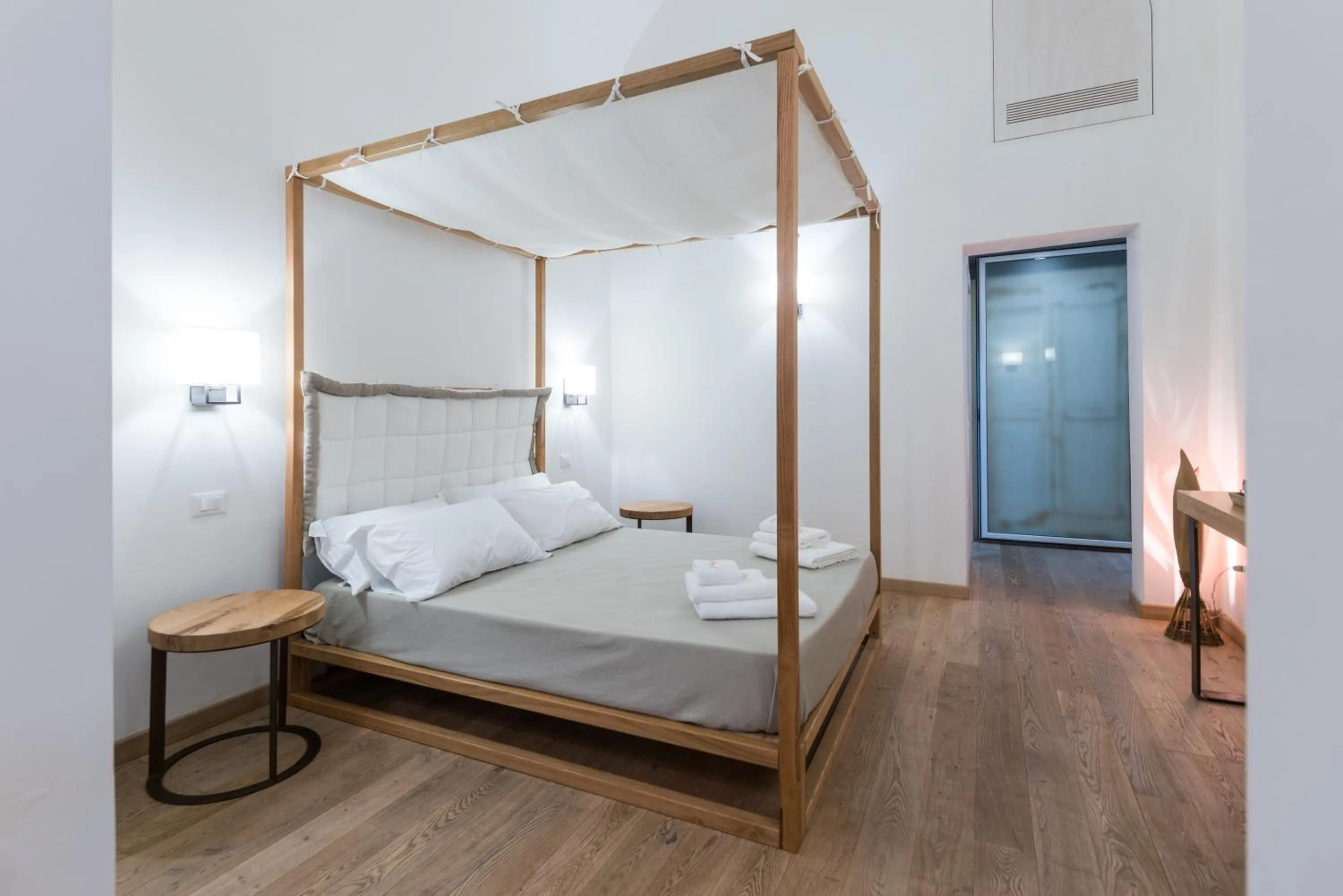 Bed in B&B Il Palazzotto di Luca Luxury Suites