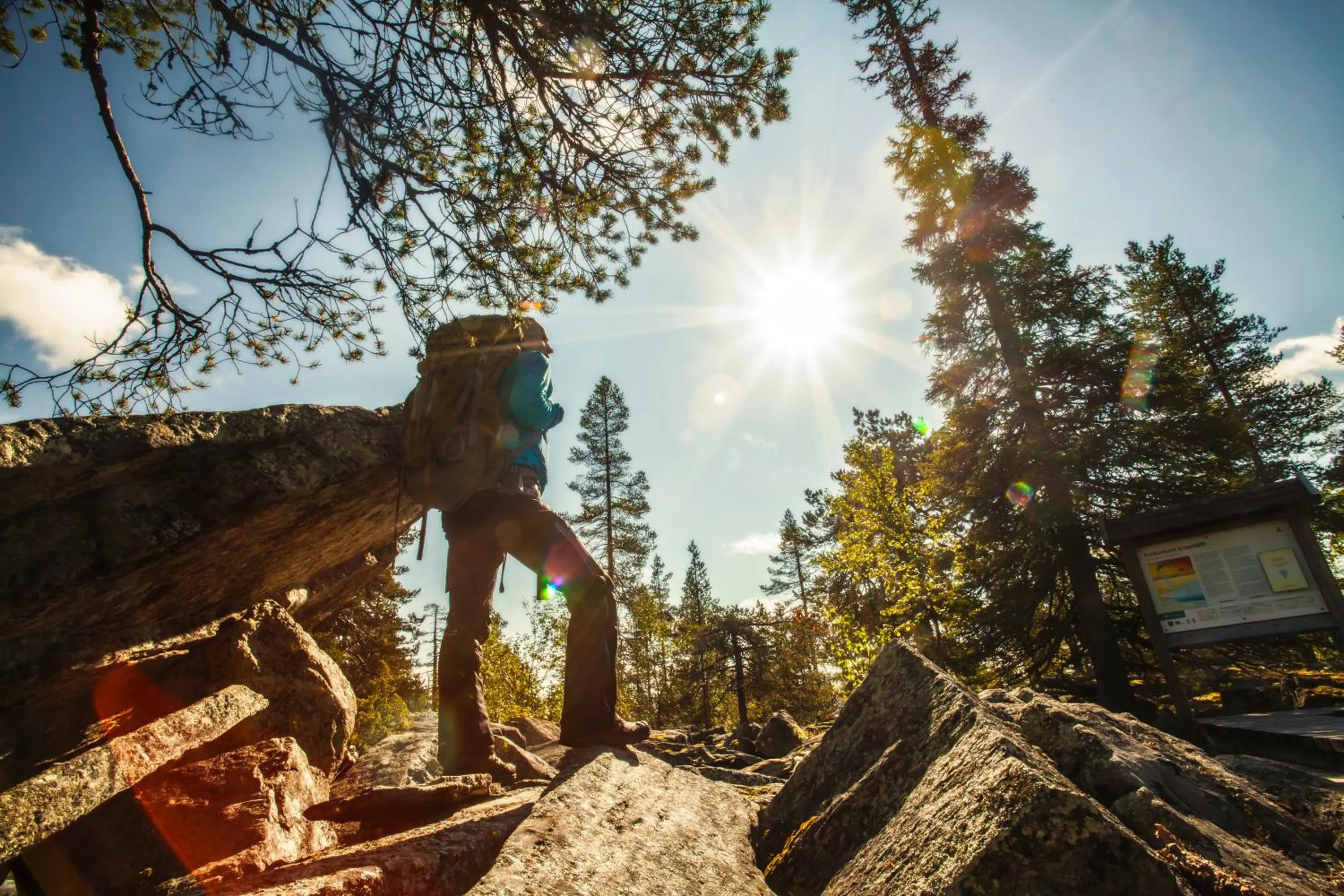 Hiking in Sallatunturin Tuvat