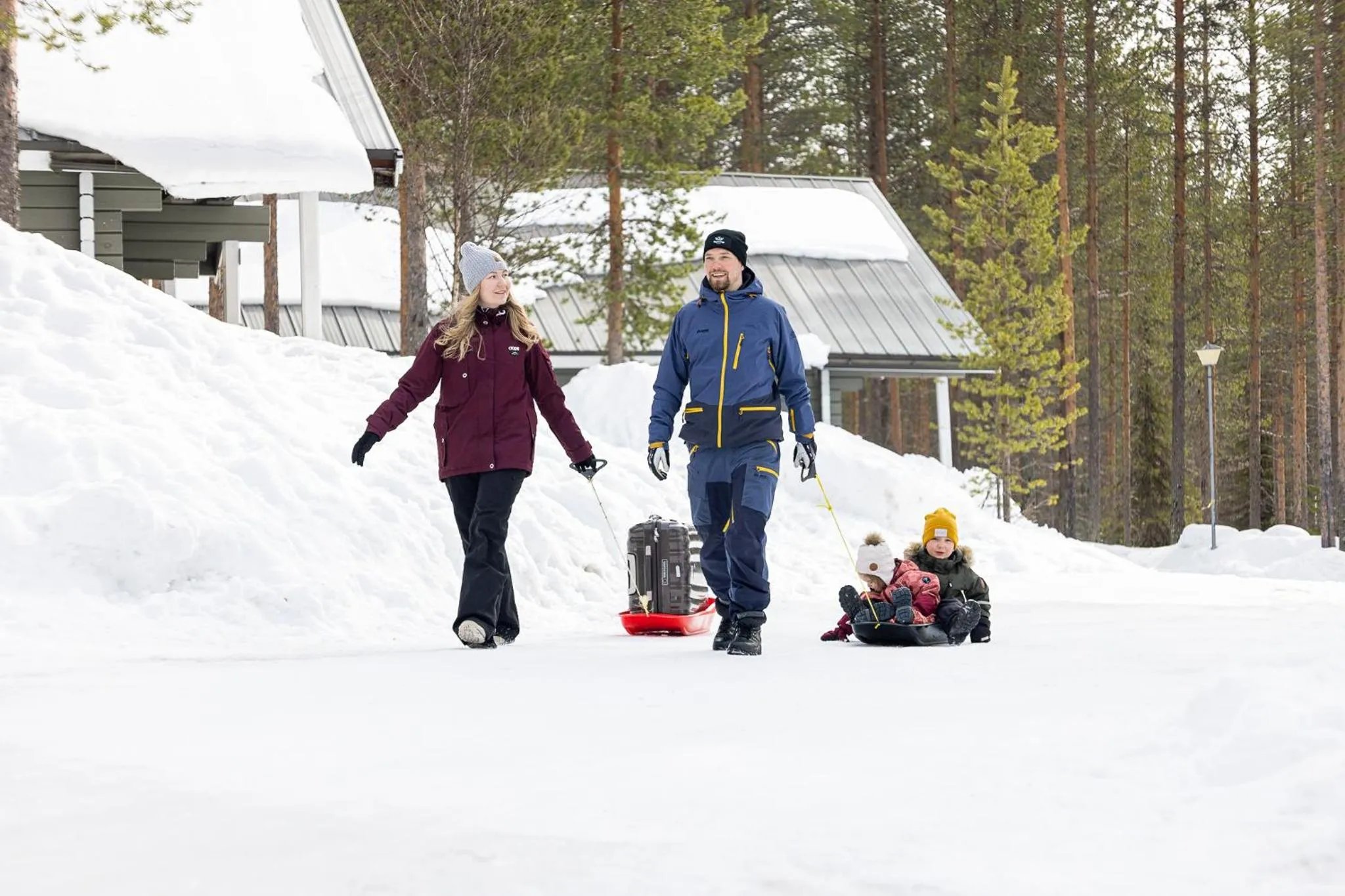 Natural landscape in Sallatunturin Tuvat