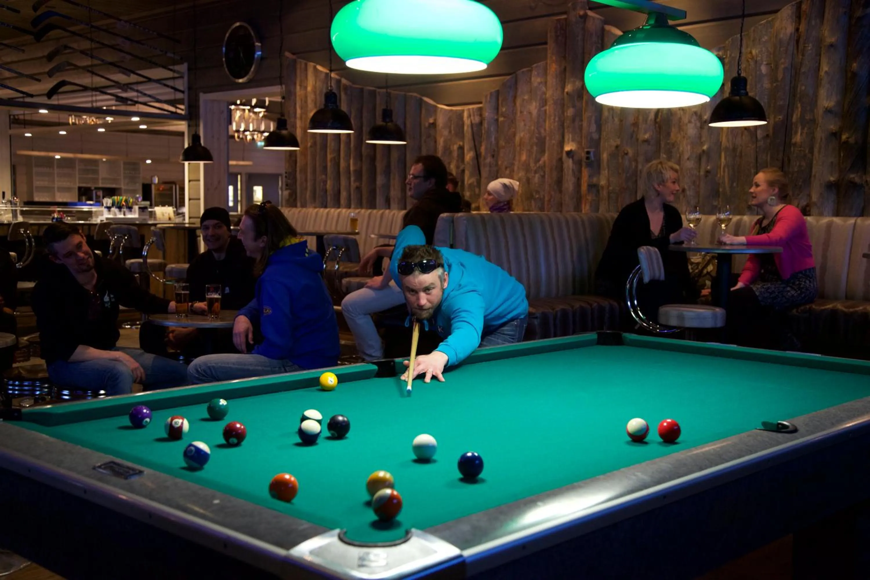 Billiard in Sallatunturin Tuvat