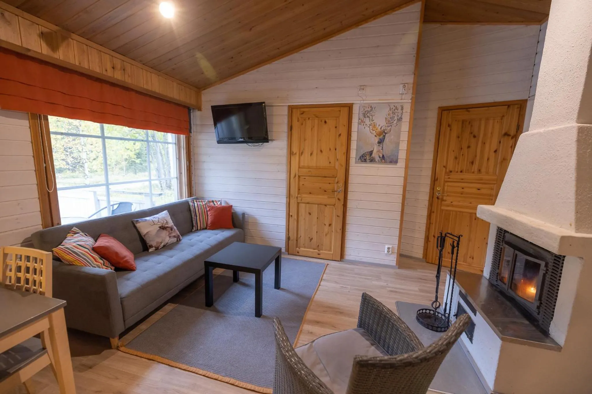 Living room in Sallatunturin Tuvat