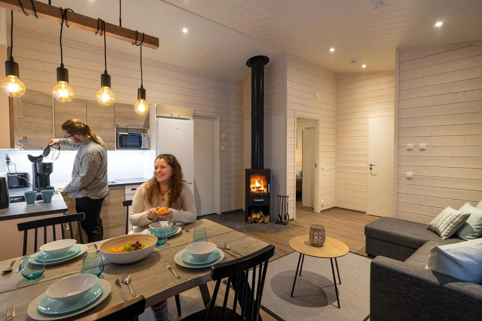 People in Sallatunturin Tuvat