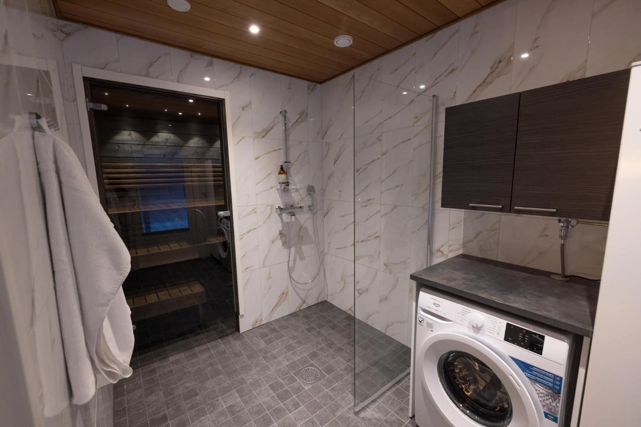 Bathroom in Sallatunturin Tuvat