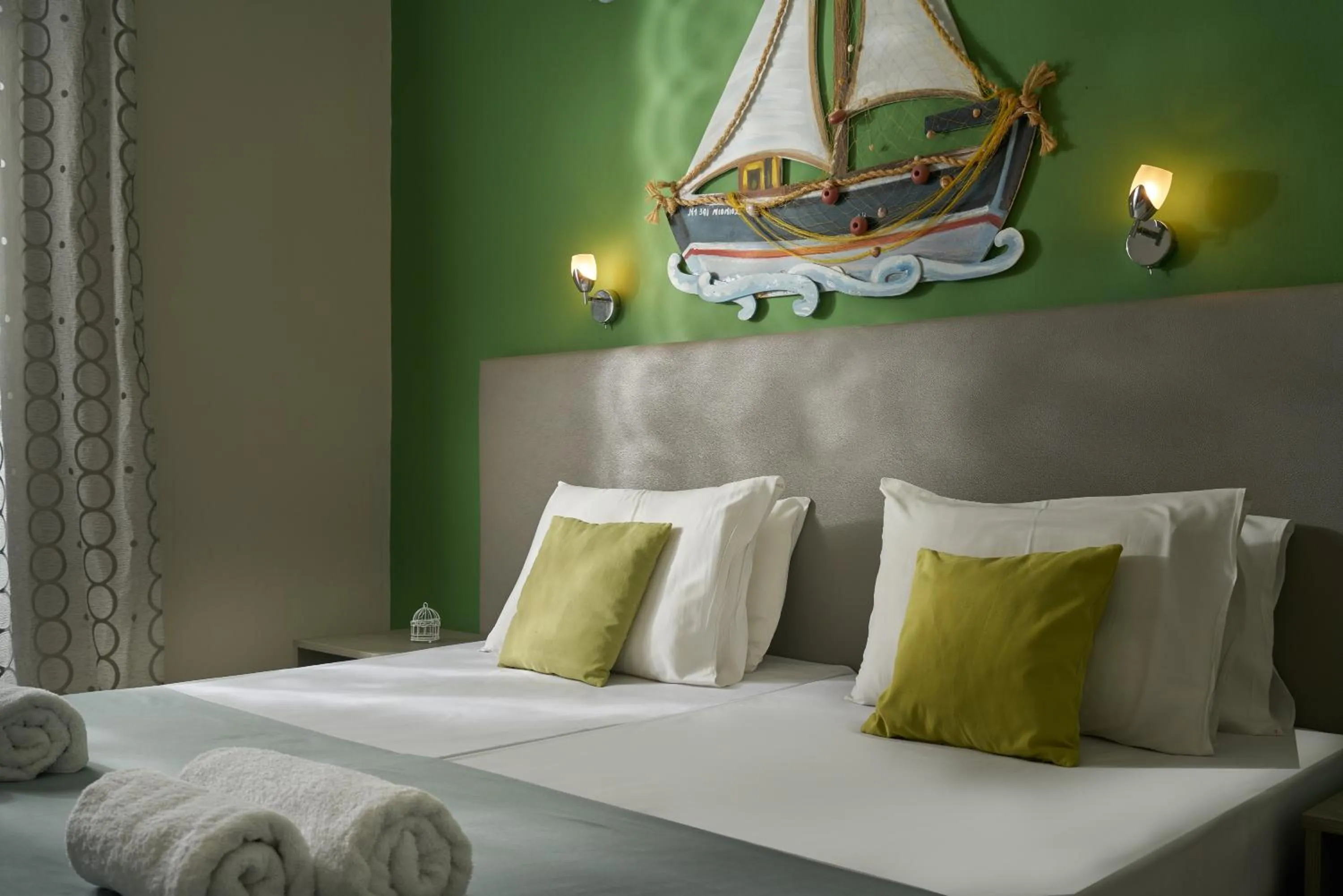 Bedroom, Bed in Elena's Studios